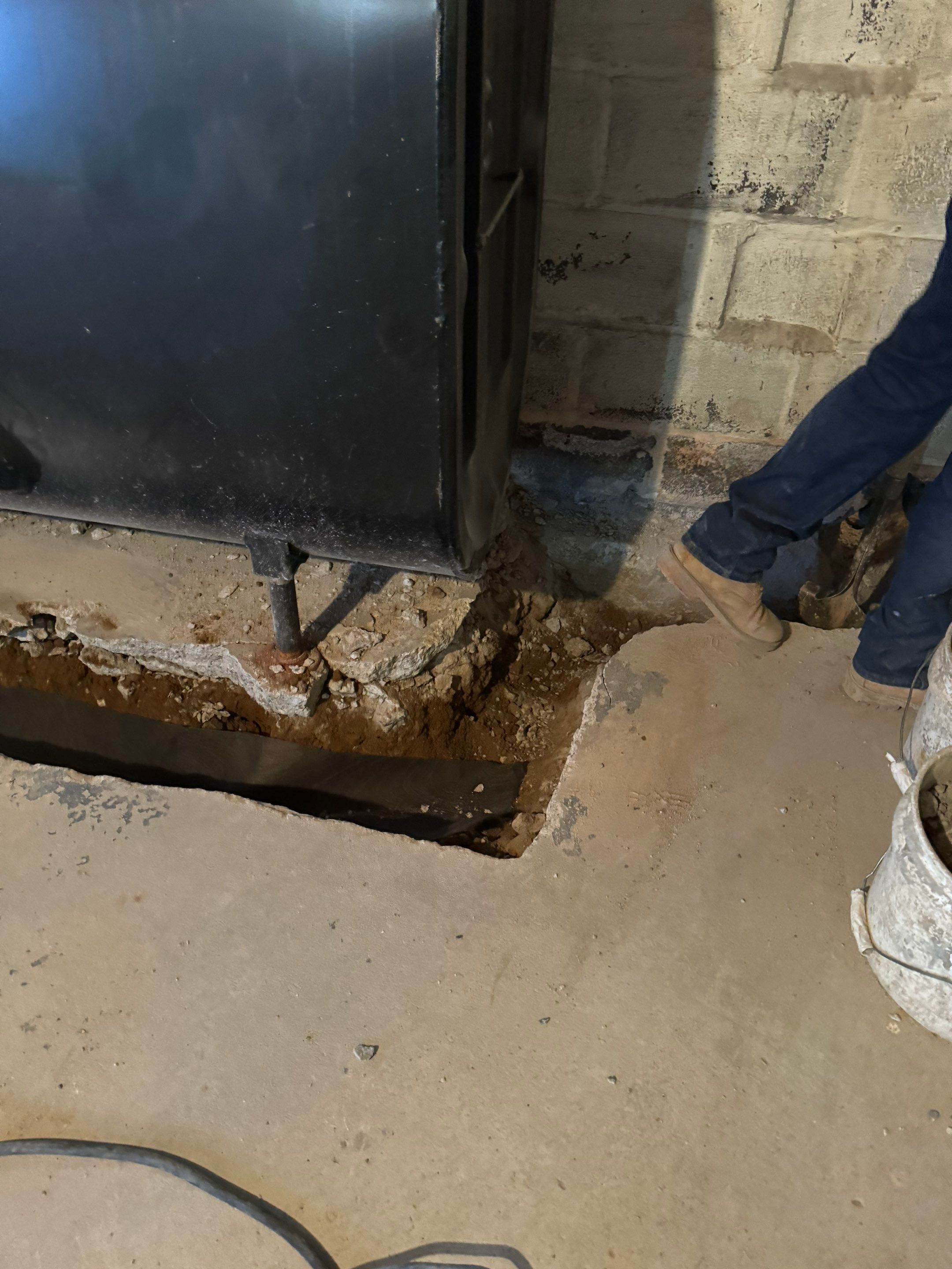 Interior French Drain Washington Township, NJ by Pure Service Pro, LLC 