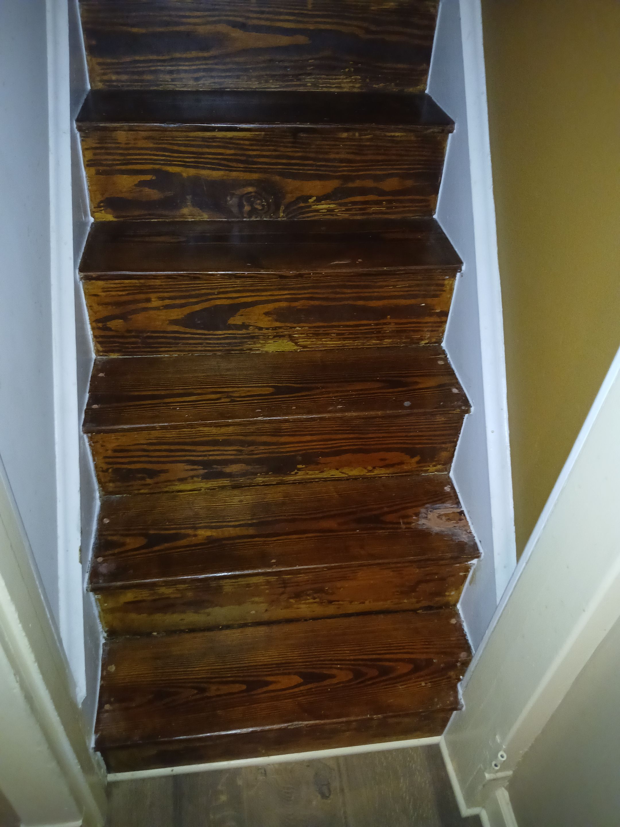 Staircase Refresh in Wilmington by Gc Makeovers