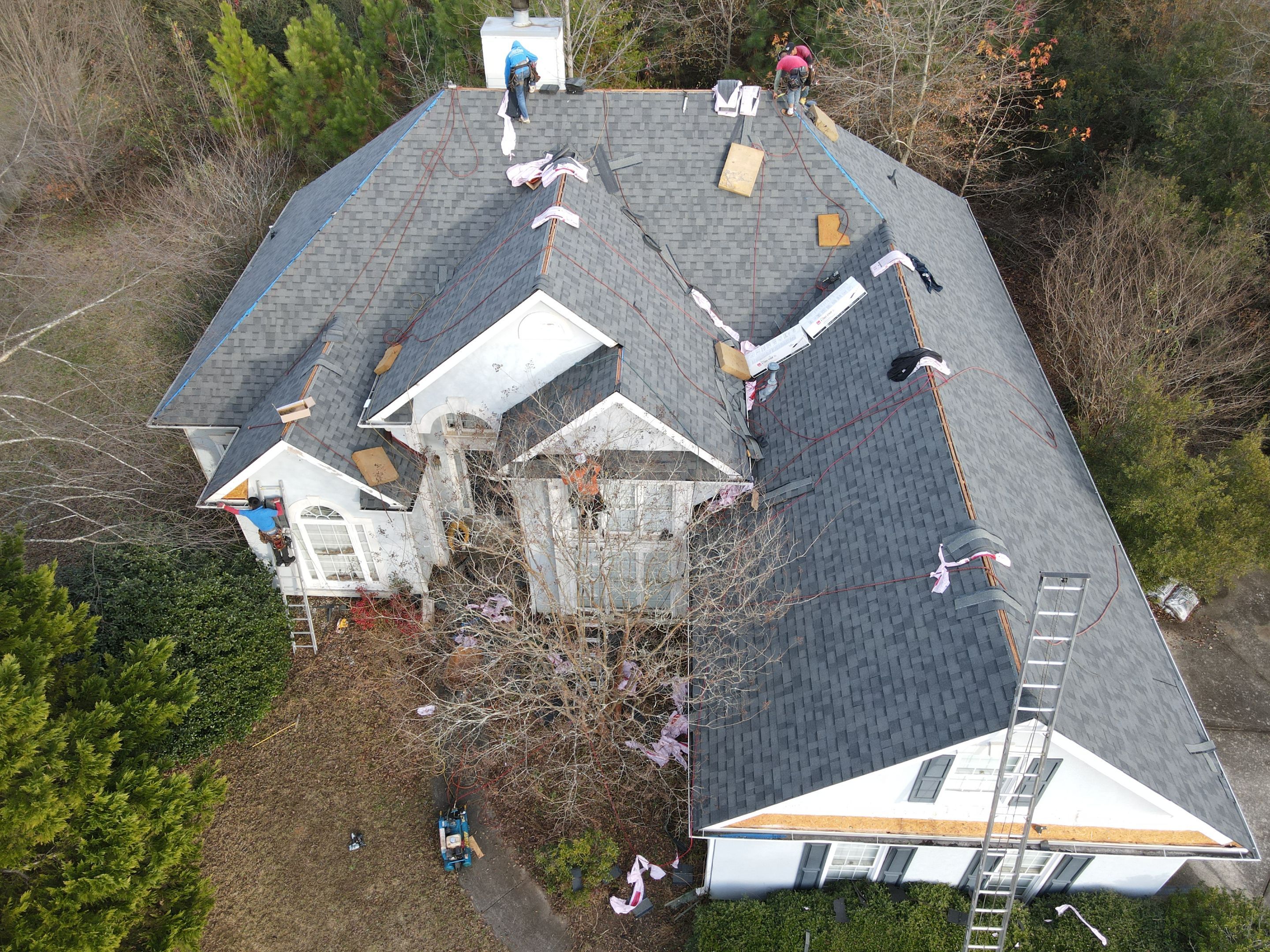 Residential Roofing Installation using Owens Corning by Inspector Roofing and Restoration