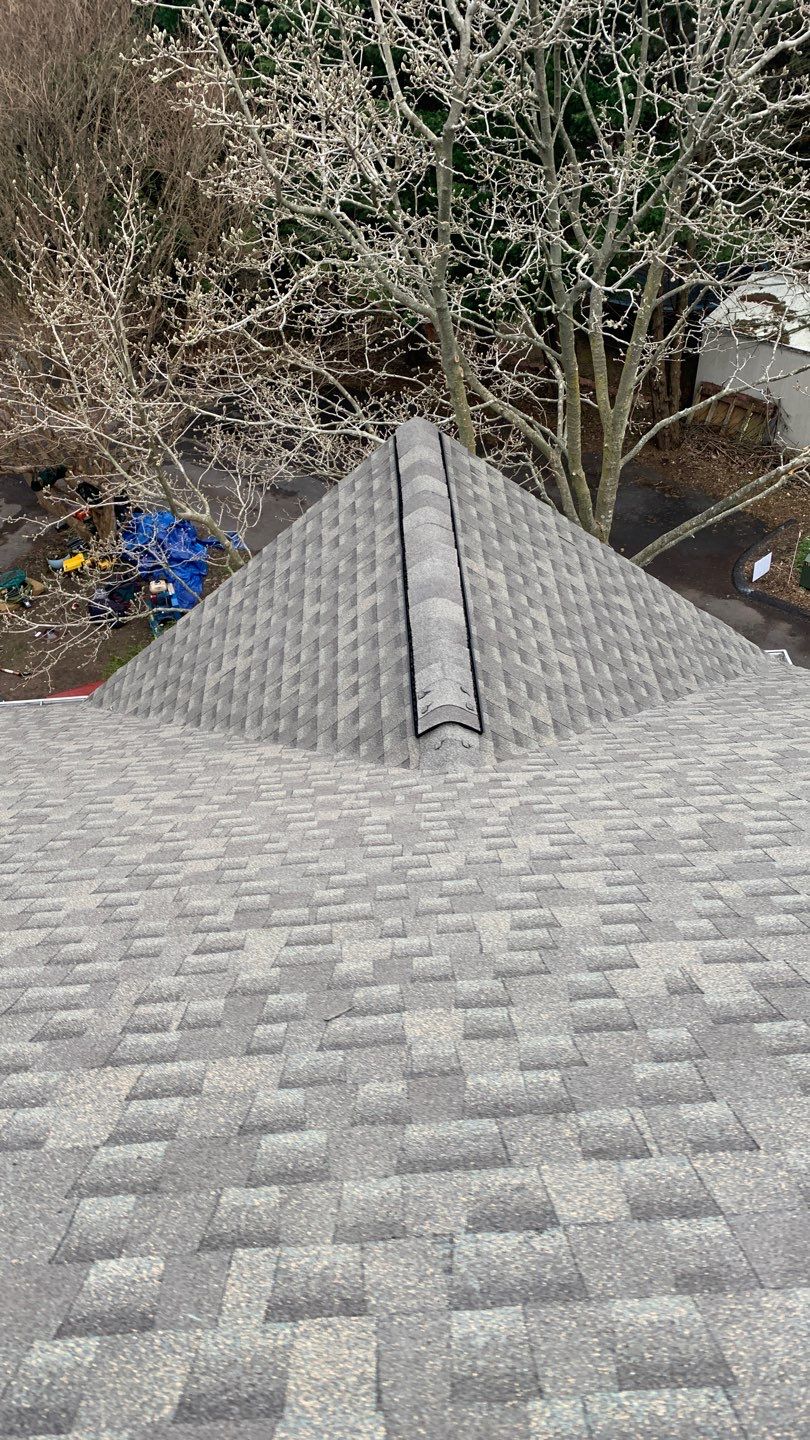 Roof Replacement using GAF Timberline HDZ by American Home Contractors