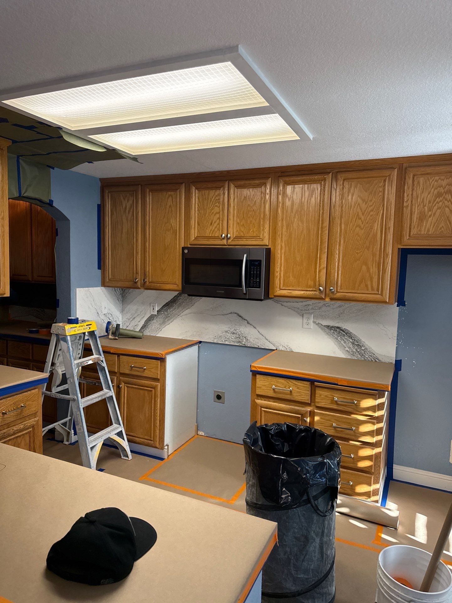 Cabinet Painting in Modesto California by Lancaster Painting