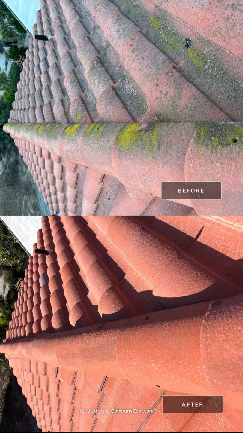 Roof Cleaning by La Power Washing Inc