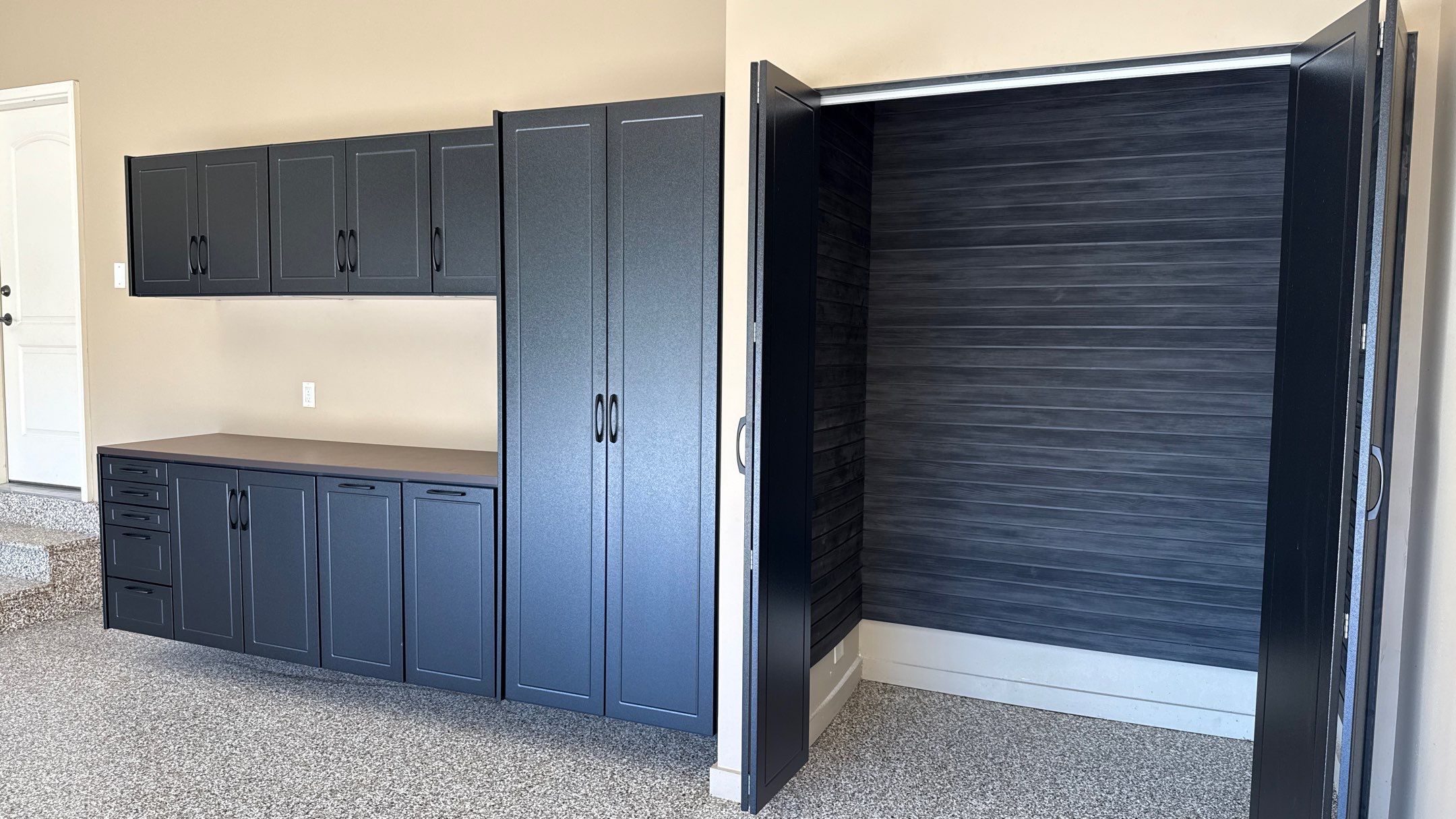 Art's New Garage Make-over Turned Out Great  by Banner Garage