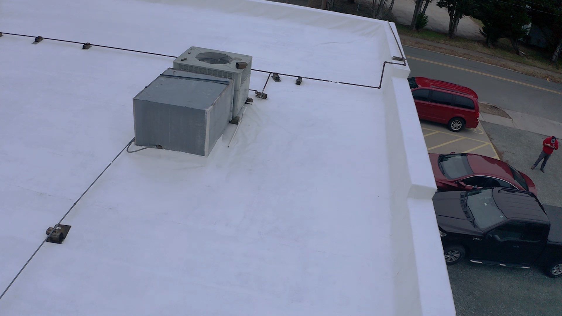 Commercial Roof Restored by Just In Time Roofing and Restoration