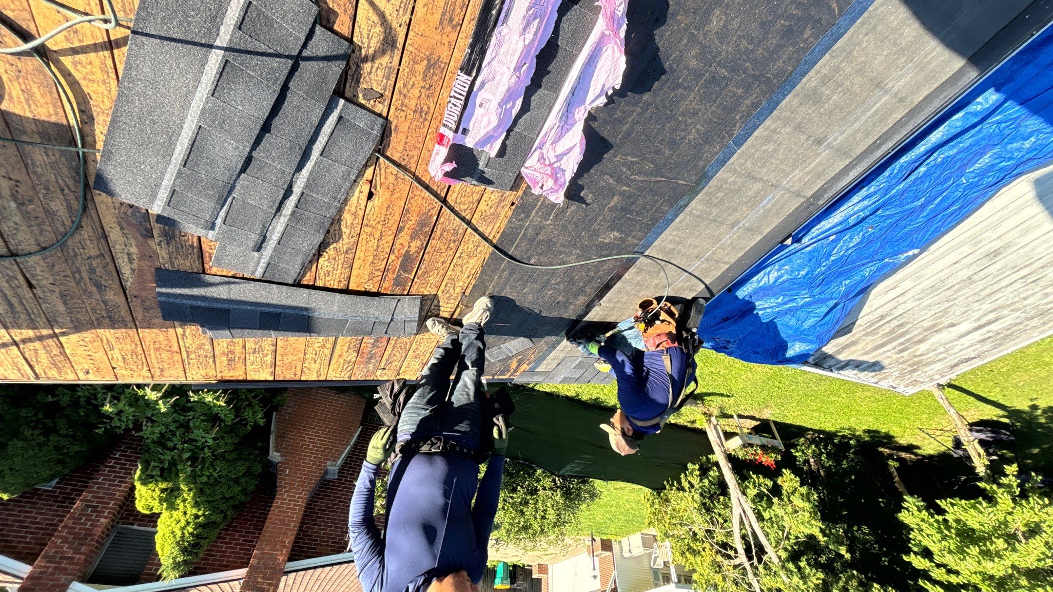 Roof Replacement using Owens Corning Onyx Black by 180 Contractors