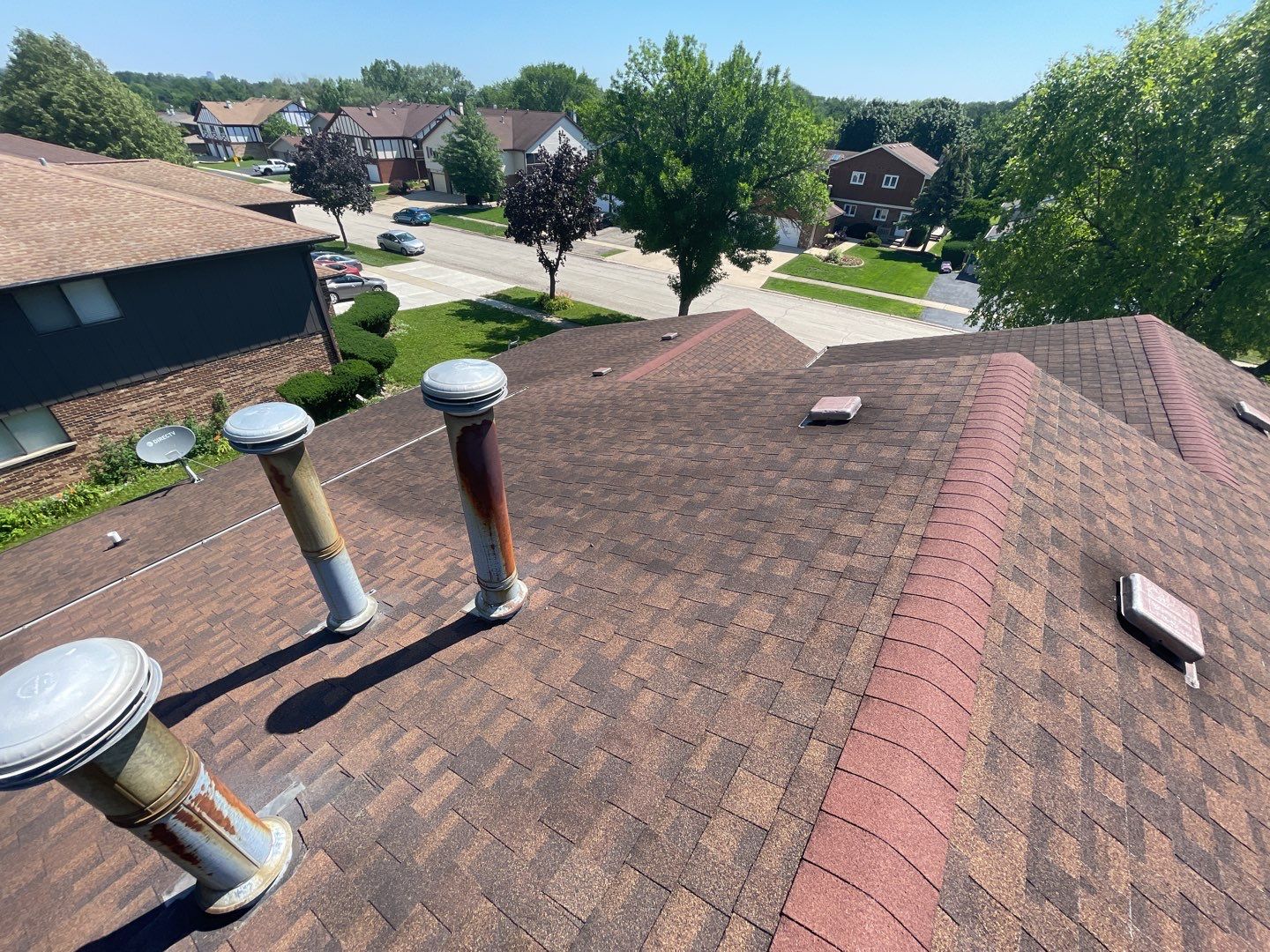 Multi-family unit roof replacement by Pro Home Services Inc