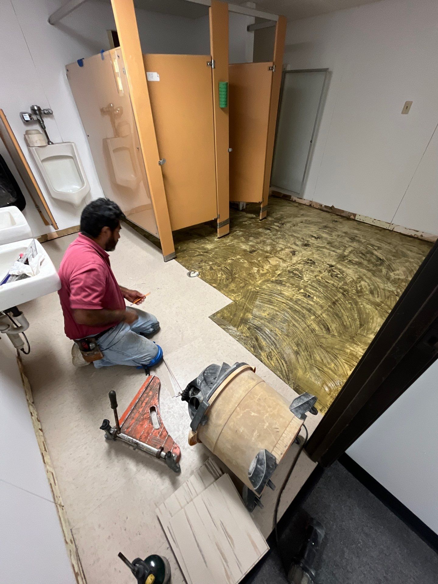 Commercial Remodel with Door Replacement  by L&T General Contractors and Restoration INC