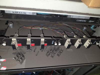Structured cabling installation by CimaSolutions