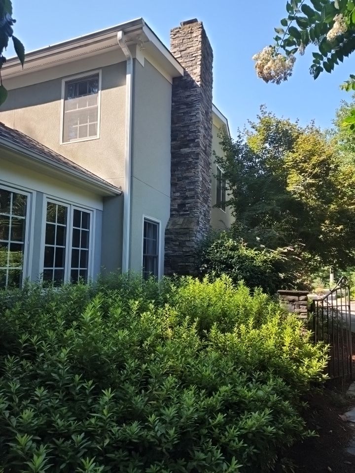 House Wash using cleaner by Power Wash Masters LLC