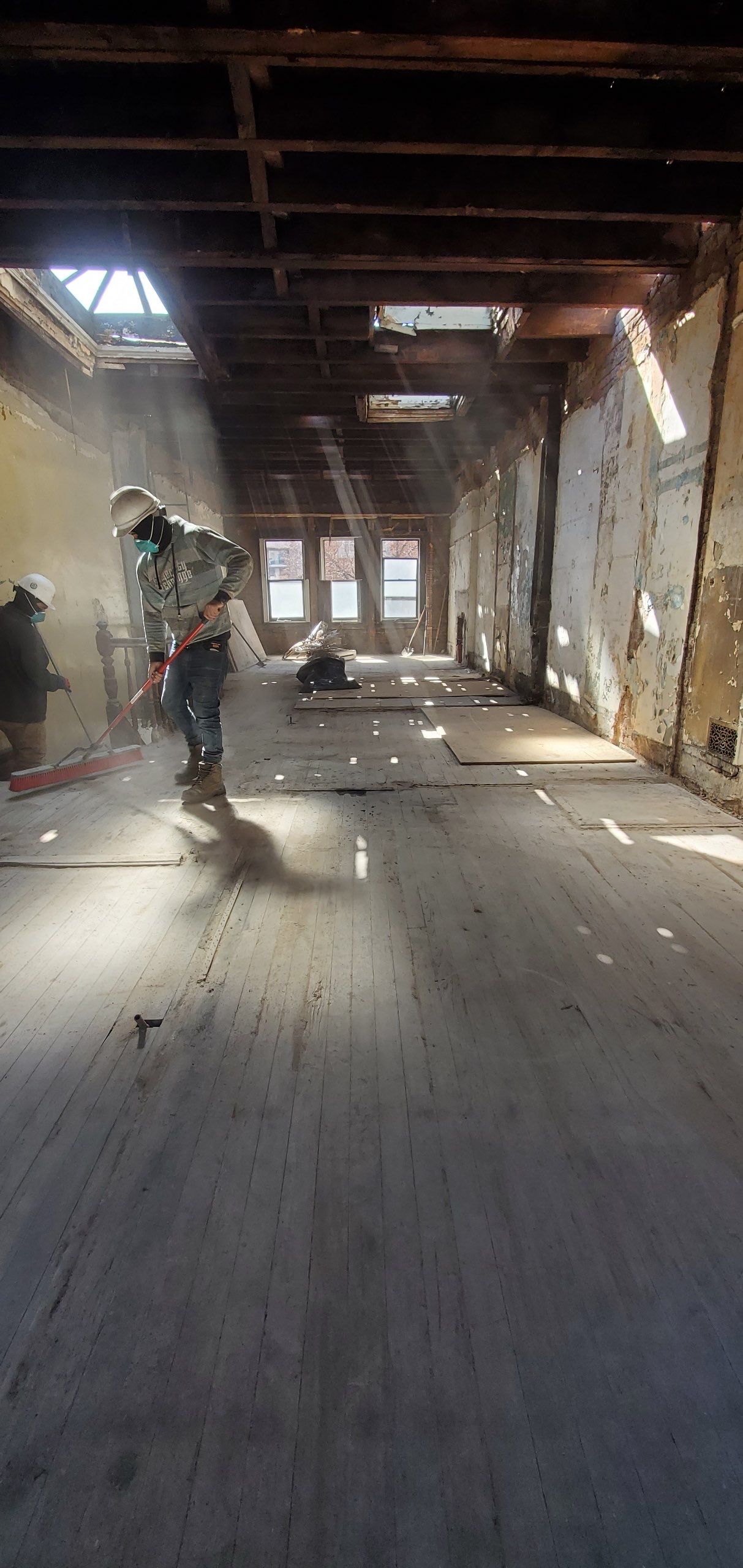 Major Remodel With Extension in Harlem by Omada Construction Corp