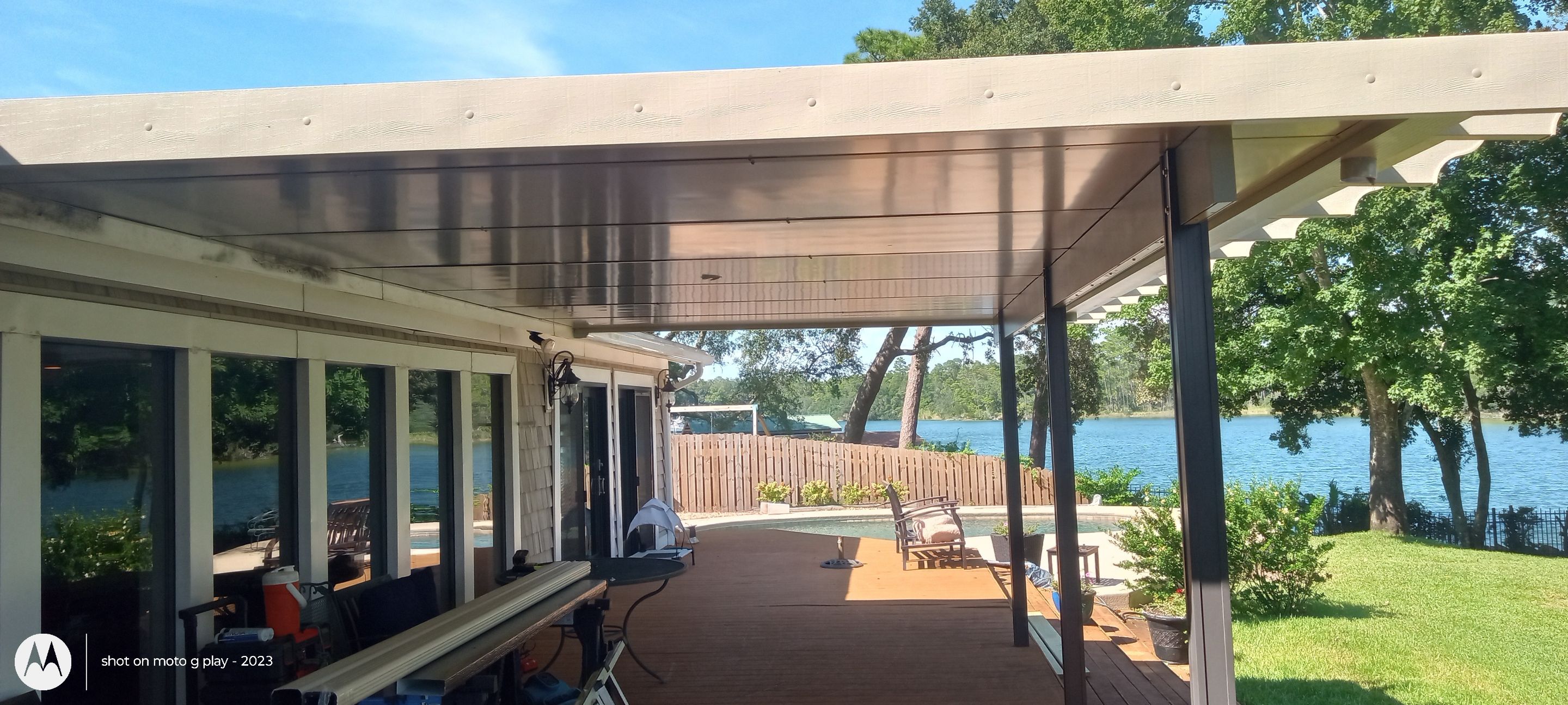 Pergola Style Patio Cover by Titan Sunrooms