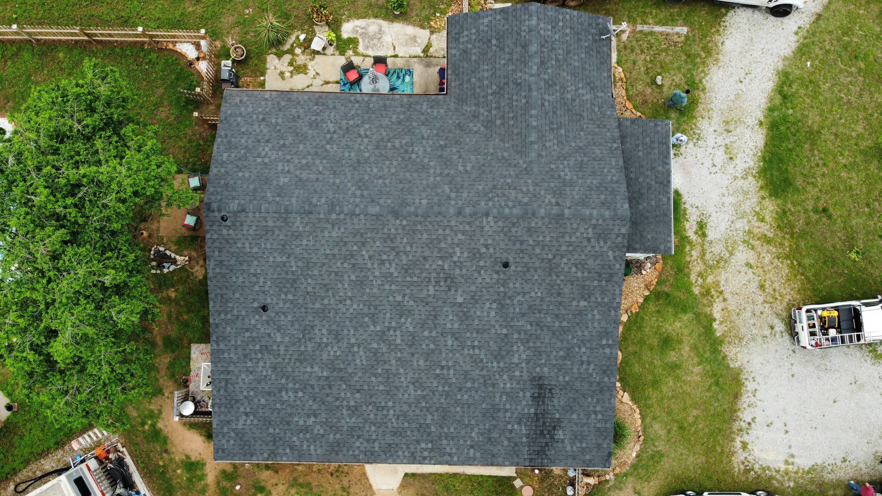 Residential Roofing Install - Atlas Pinnacle Pristine Shingles - Color Black Shadow  by Titan Commercial & Residential Roofing 