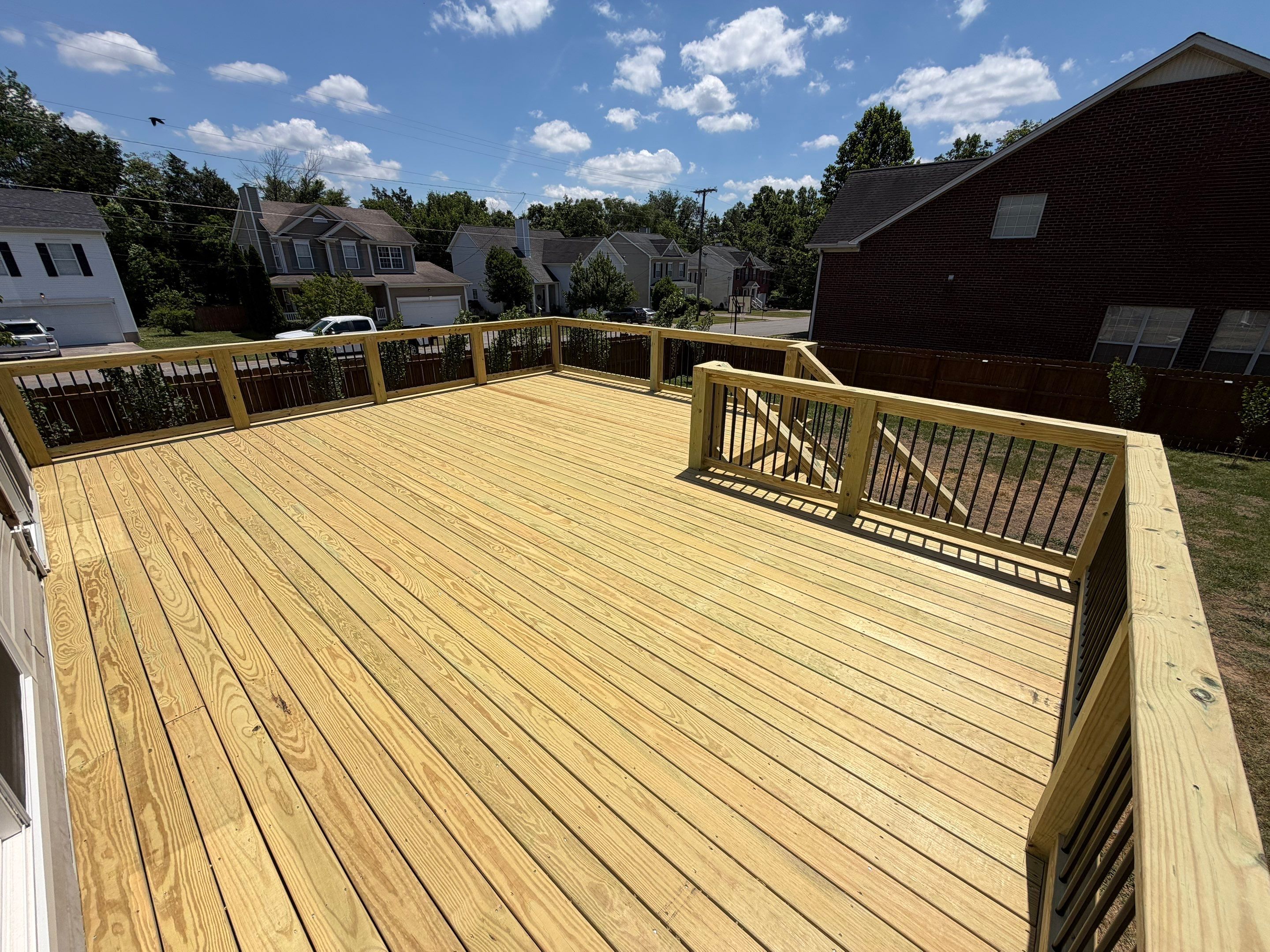 Deck Build in Hermitage by Music City Improvements