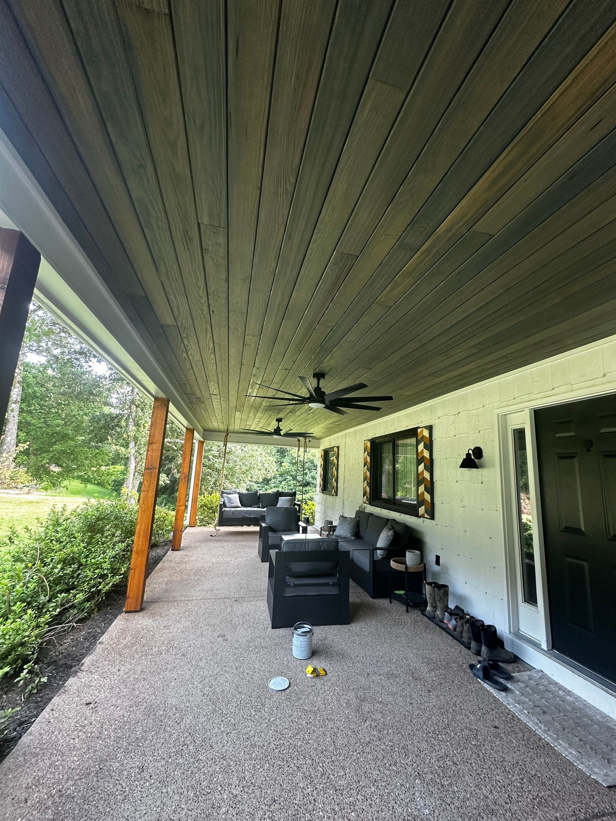 Structural Roof Restoration and Porch Repair in Hernando MS by Revival Roofing Services