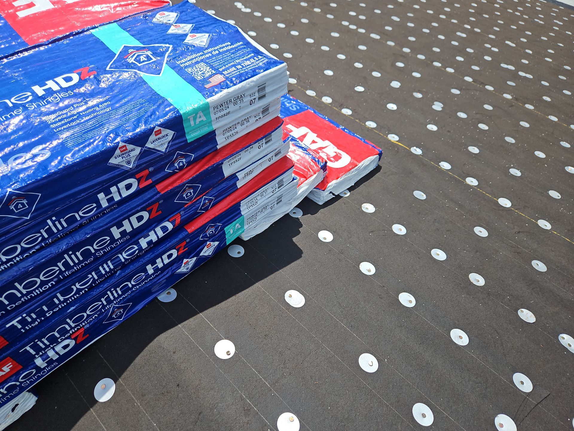 Residential Roofing Installation using GAF by BLUES BROTHERS ROOFING