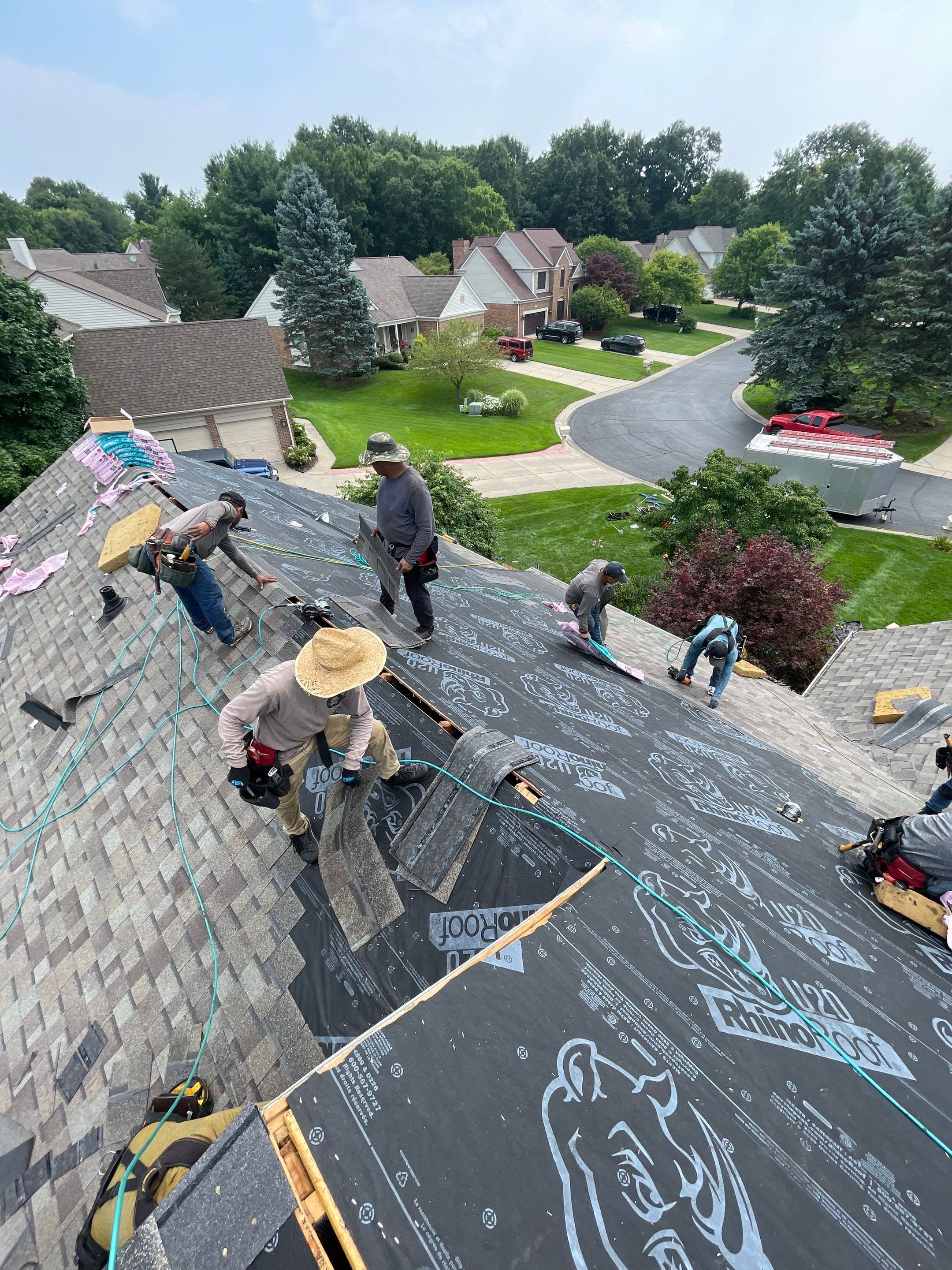 Roof Replacement using Owens Corning Duration by 180 Contractors