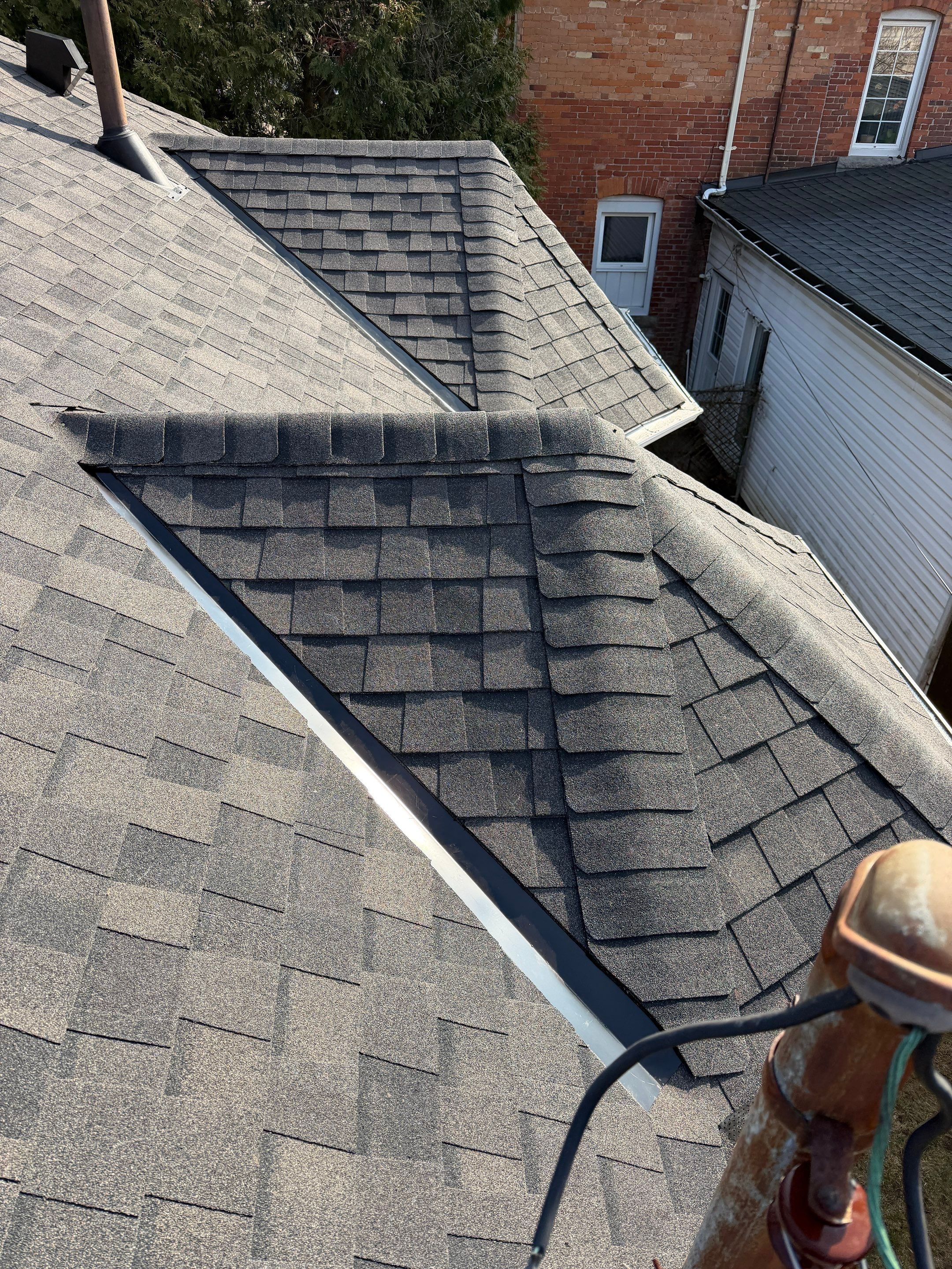 Project in Hamilton by The Roofing Crew