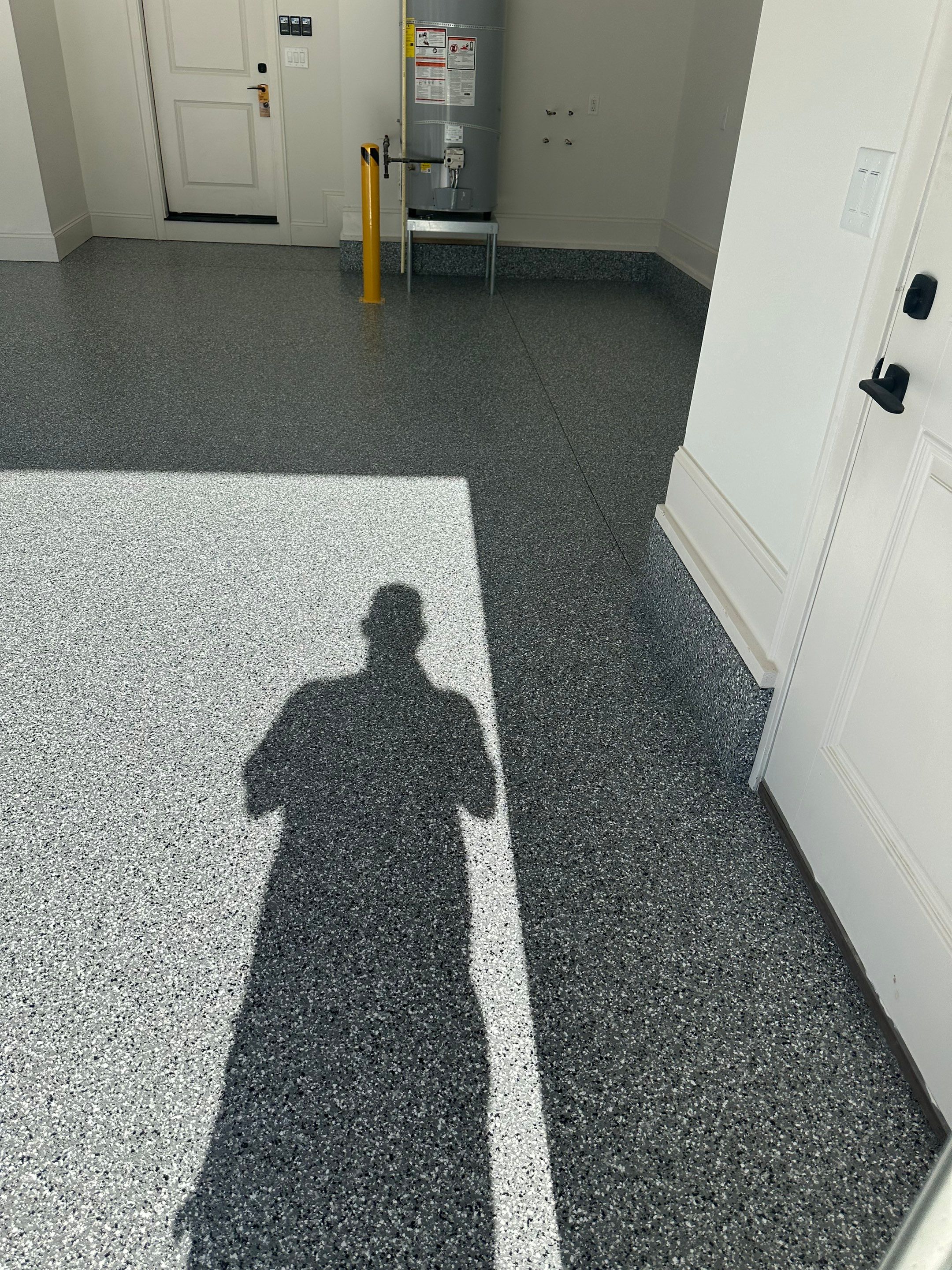 Garage Floor Coating using Wombat by My Garage Floor Guys