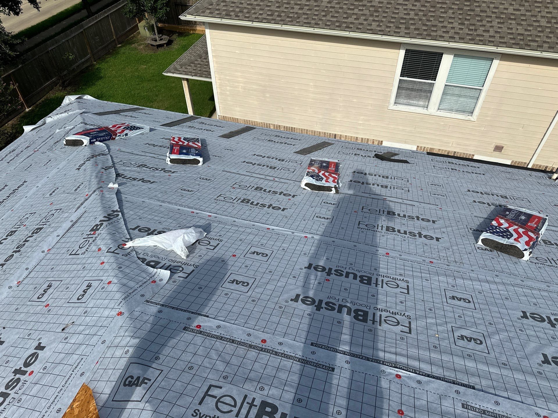 Project in Katy by Motion Roofing
