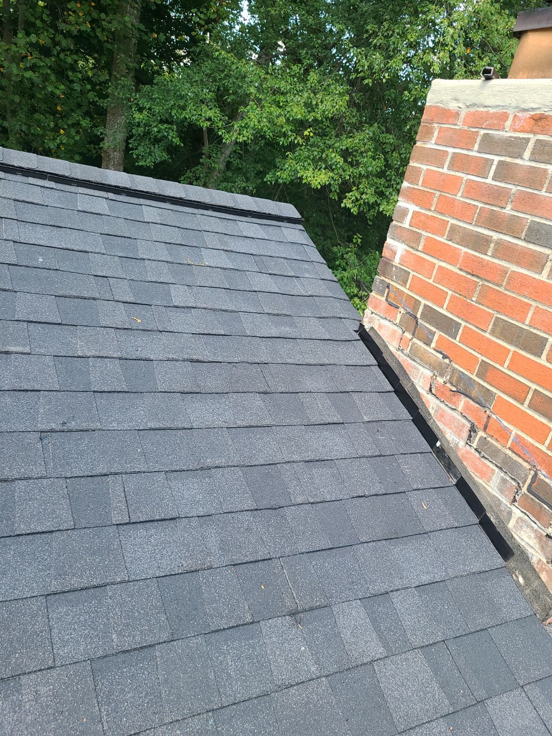 Burke: Residential Roof Installation with CertainTeed Landmark Pro Designer Shingles in Max Def Charcoal Black by RM Banning, Inc.