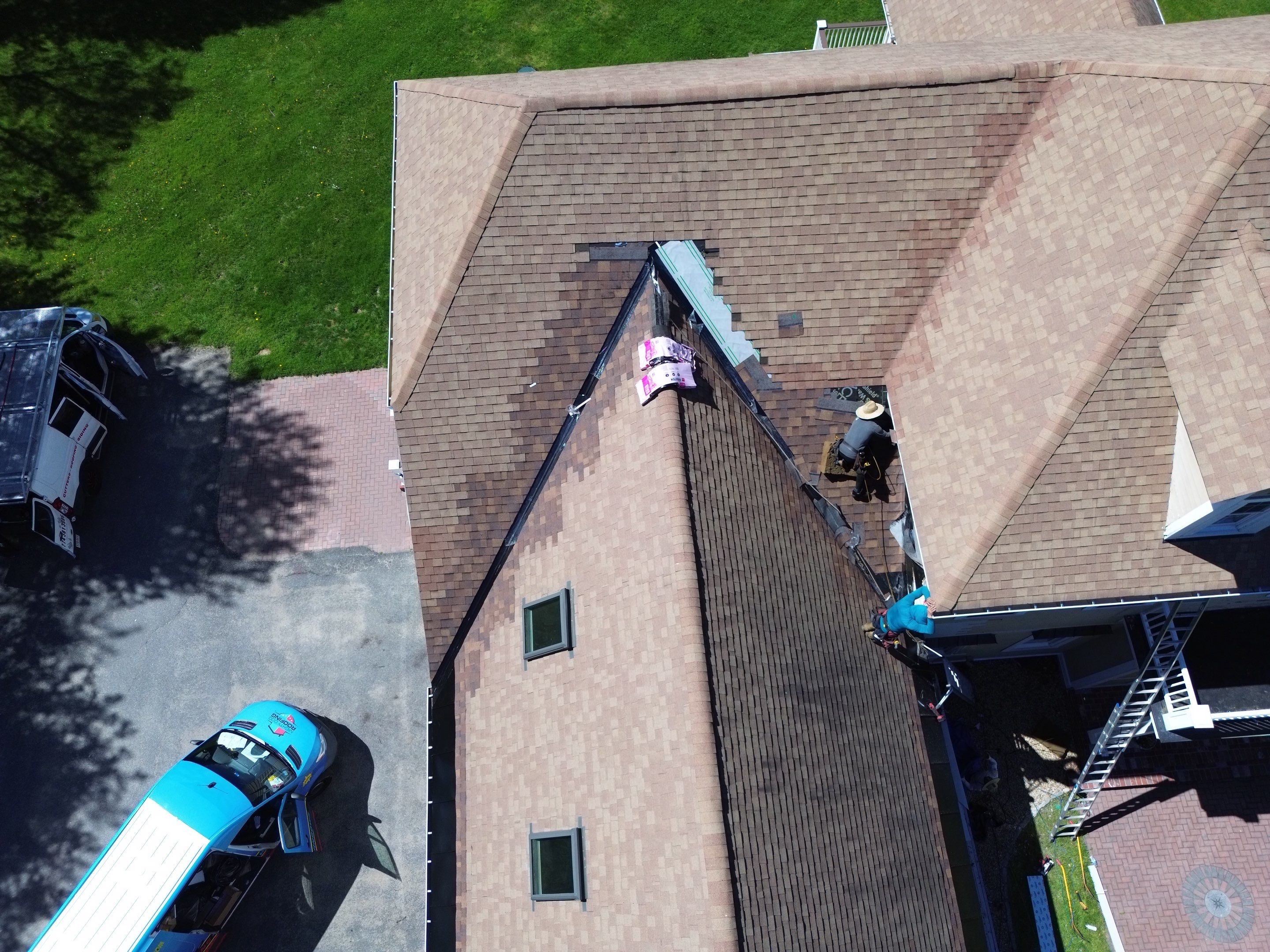 Ice Dam Remediation + EPDM Waterproofing + PVC Trim Restoration by Mighty Dog Roofing of Greater Middlesex County