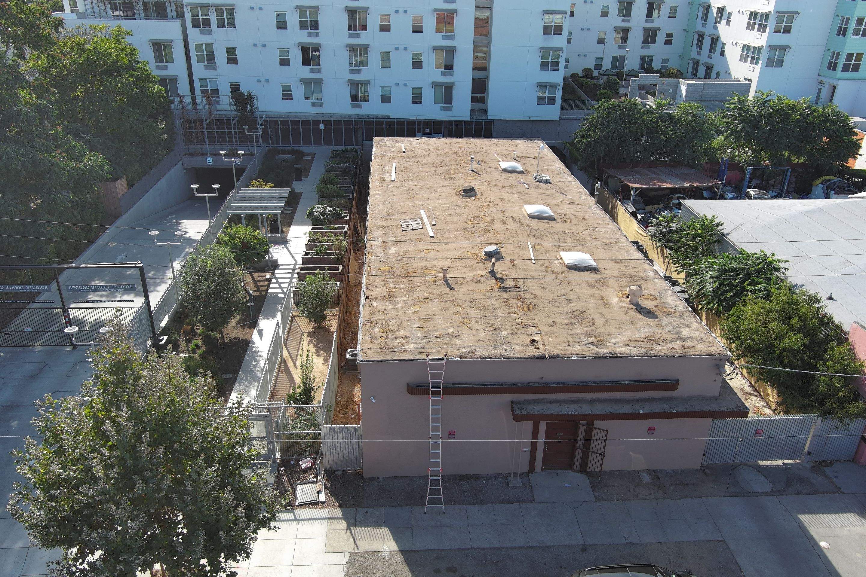 Foam Refurbish using Conklin Benchmark/PUMA XL coatings and spray foam by Straight Edge Roofing Inc