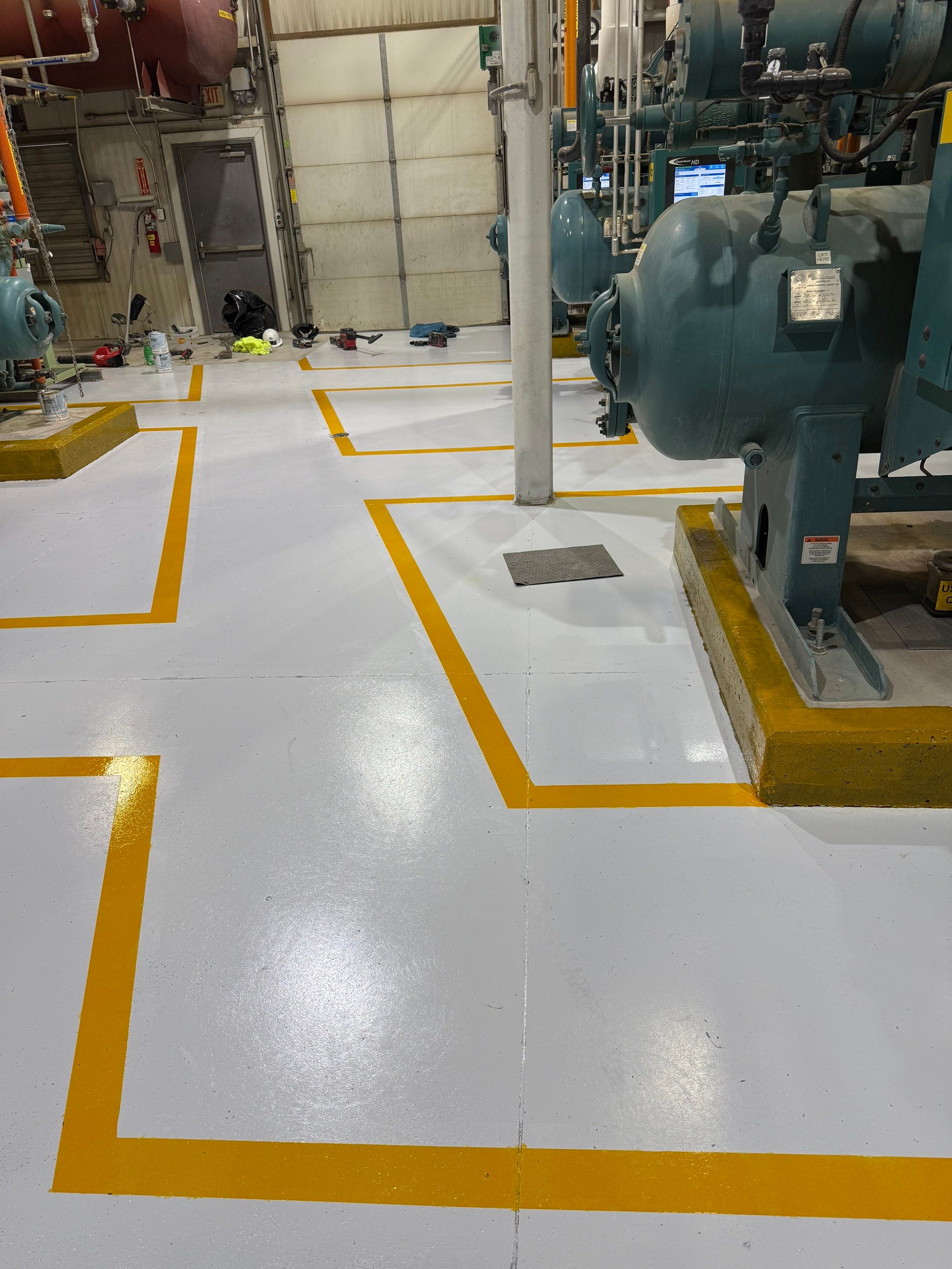 Industrial Epoxy Floor Coating for Perdue Premium Meat Co in Sioux Center by Select Painting, Coatings & Garage Cabinets