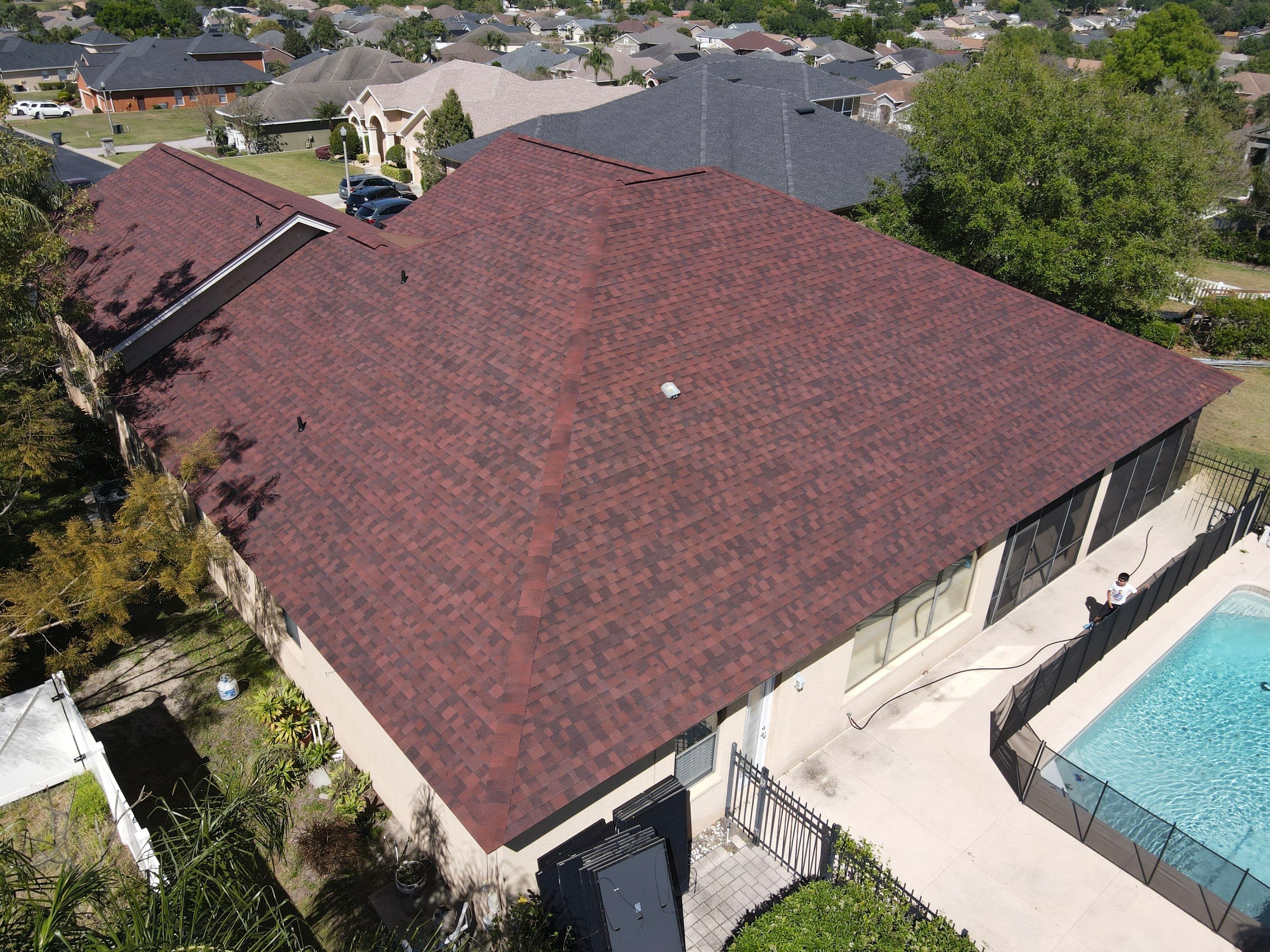 Roof replacement in Lakeland, FL. by Steadfast Roofing 