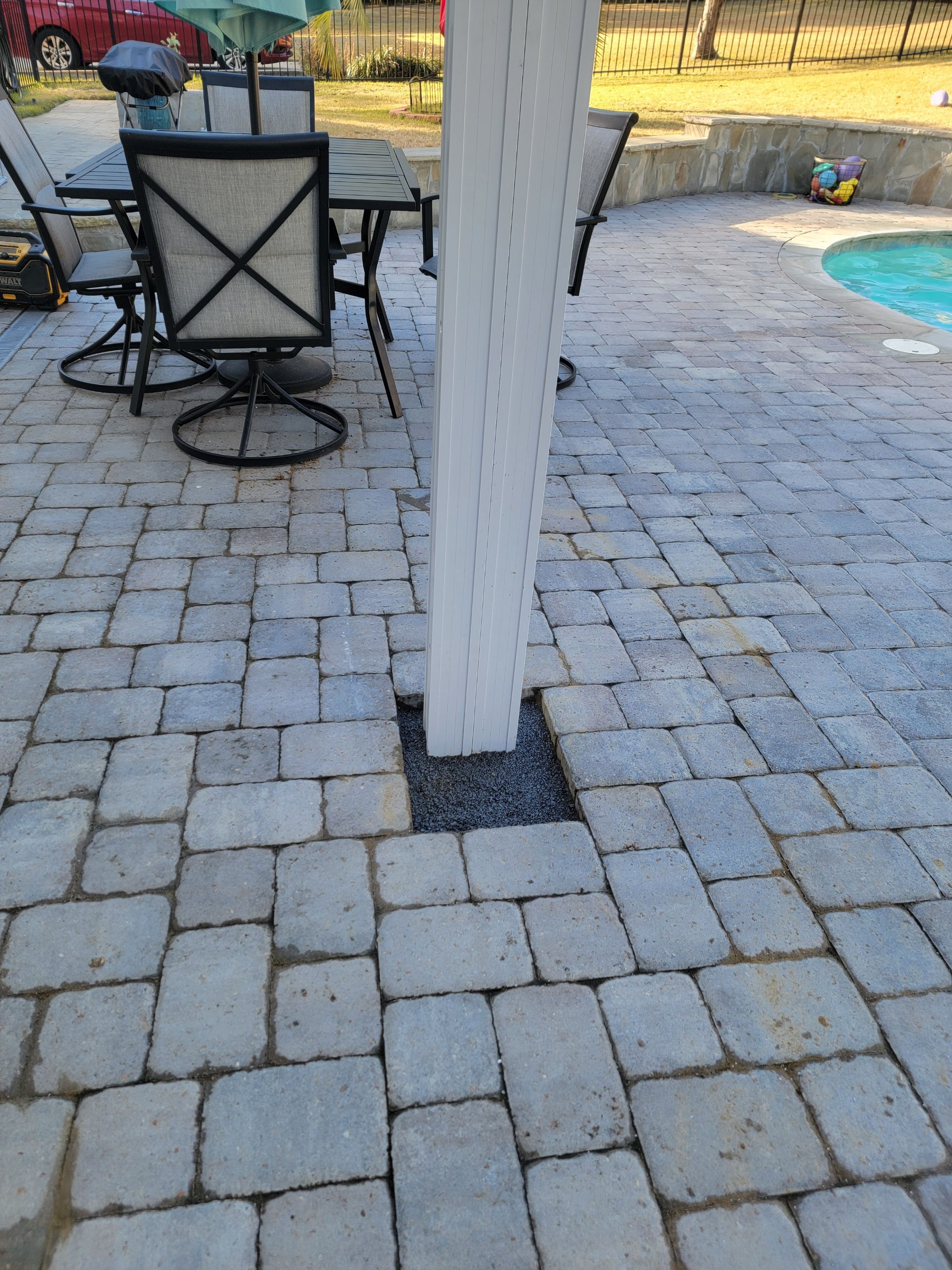 Spanish Fort Pergola Using Colorbeam by Titan Sunrooms