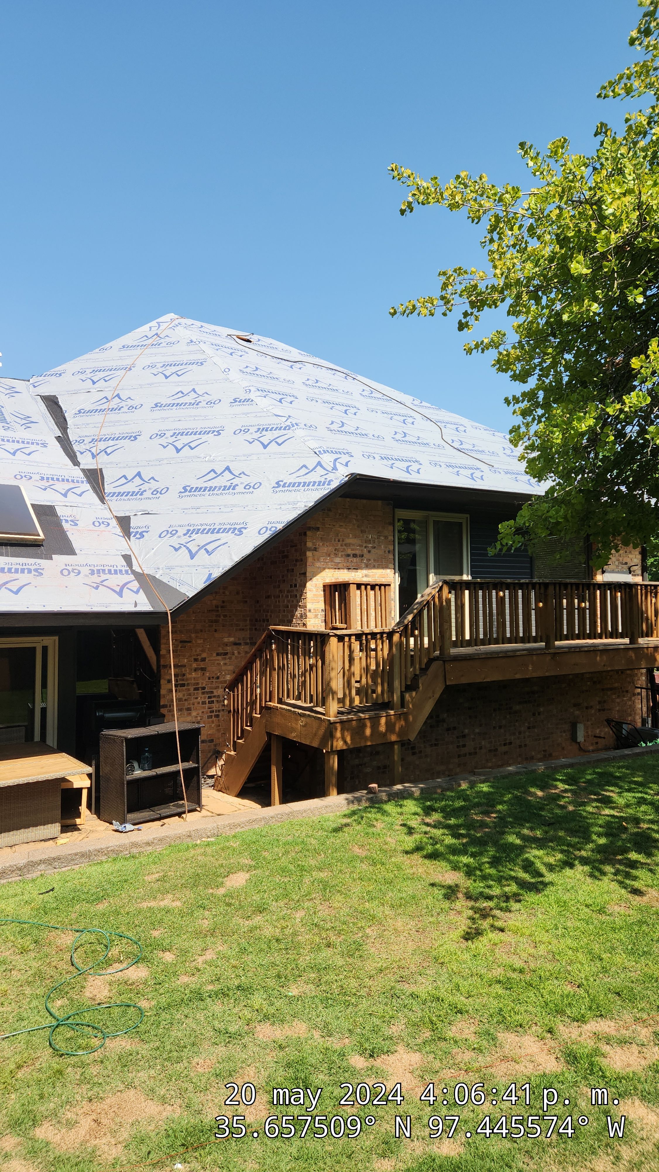 Residential Roofing Installation using Atlas by Castillo Roofing