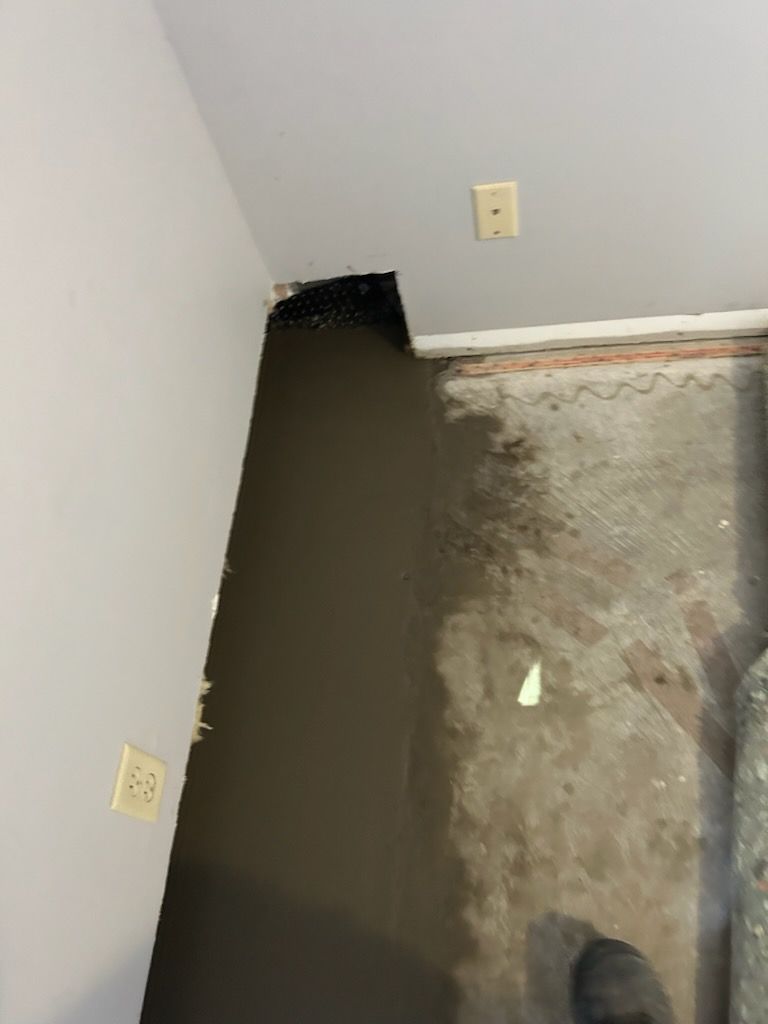Retrofitting Drainage Board into an Existing Drain Tile System by Waterproofing Northeast