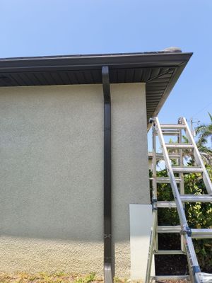 Musket Brown 6-inch Gutters in Cape Coral FL