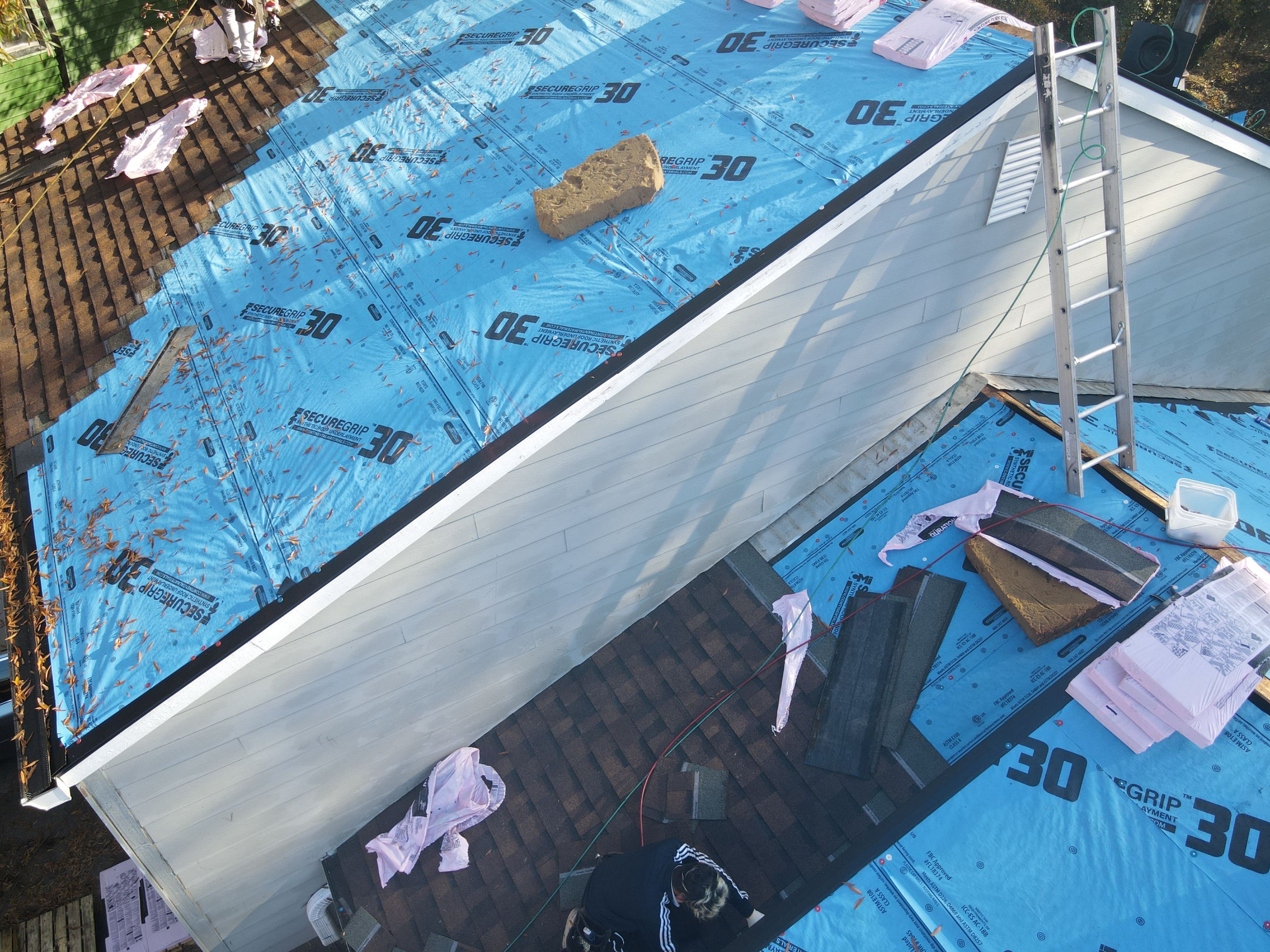 Residential Roofing Installation using Owens Corning by Inspector Roofing and Restoration