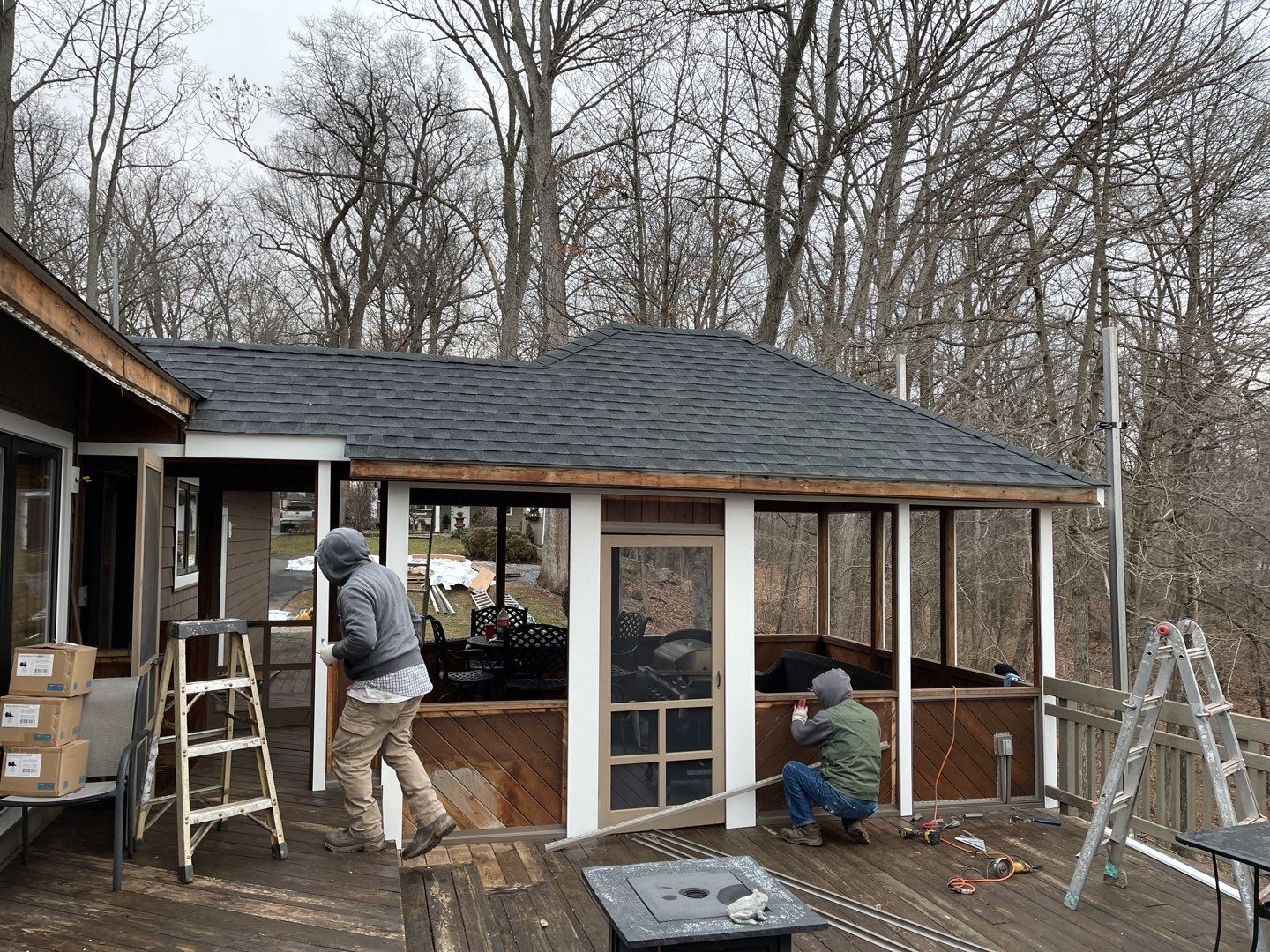 Roof, Siding, Soffit, Trim, and Gutter replacement by American Home Contractors