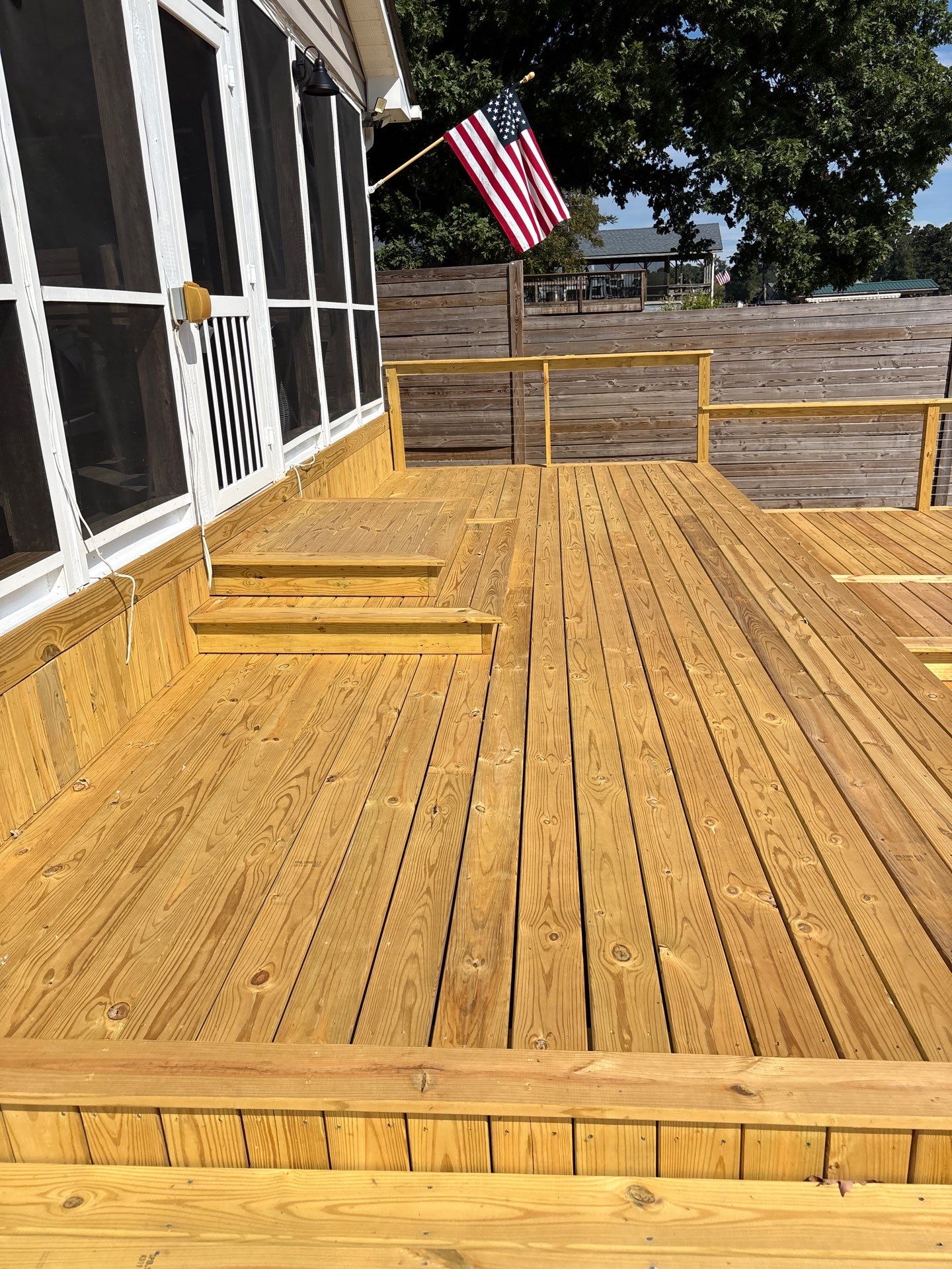 Wood Dock using Wood Sealant by DuraSeal