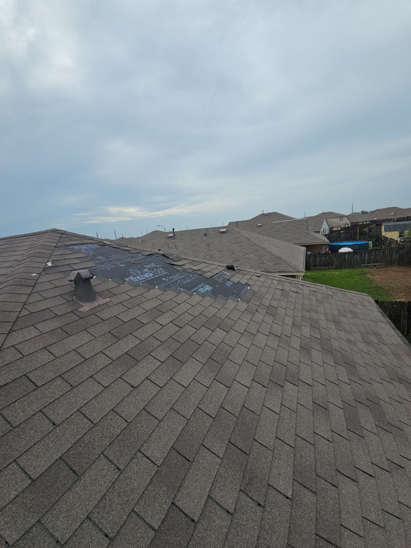Residential Roofing Repair using Owen's Corning Duration (Lifetime) Shingles by Roof Repair Services LLC