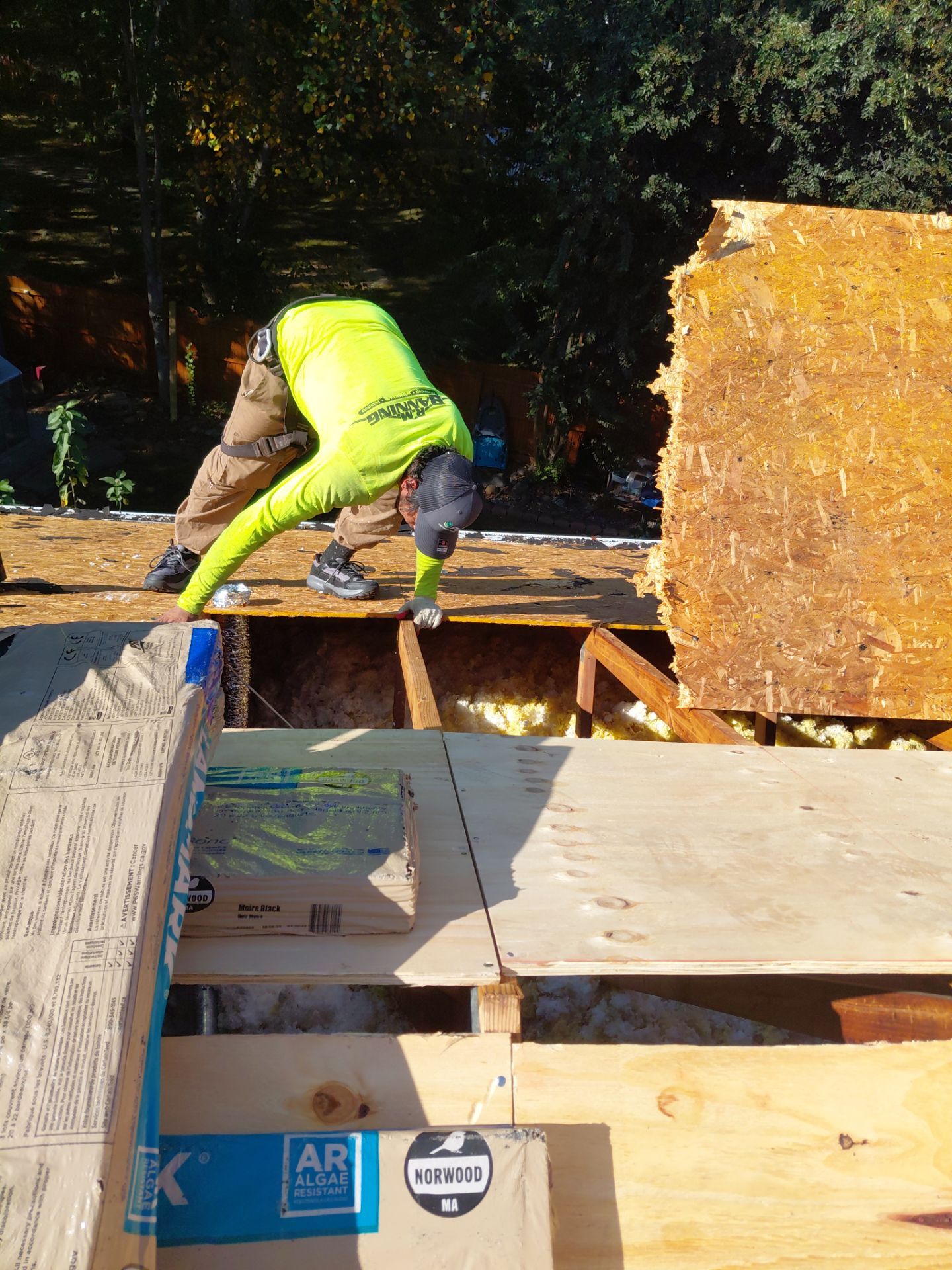 Gainesville: Residential Roof Replacement with CertainTeed Landmark in Moire Black  by RM Banning, Inc.