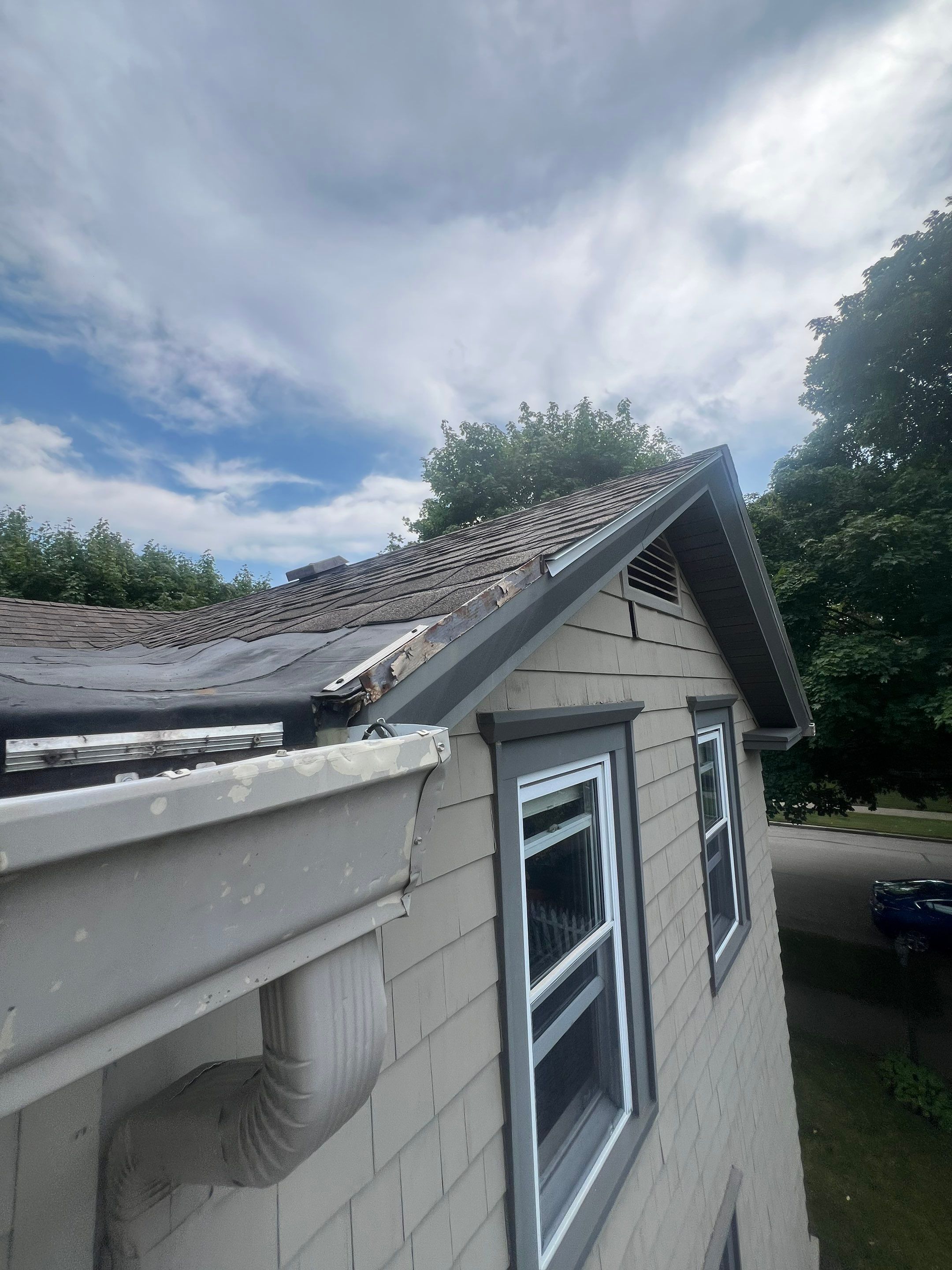 Residential Roofing Installation using GAF HDZ shingles by Gellings Roofing and Siding LLC