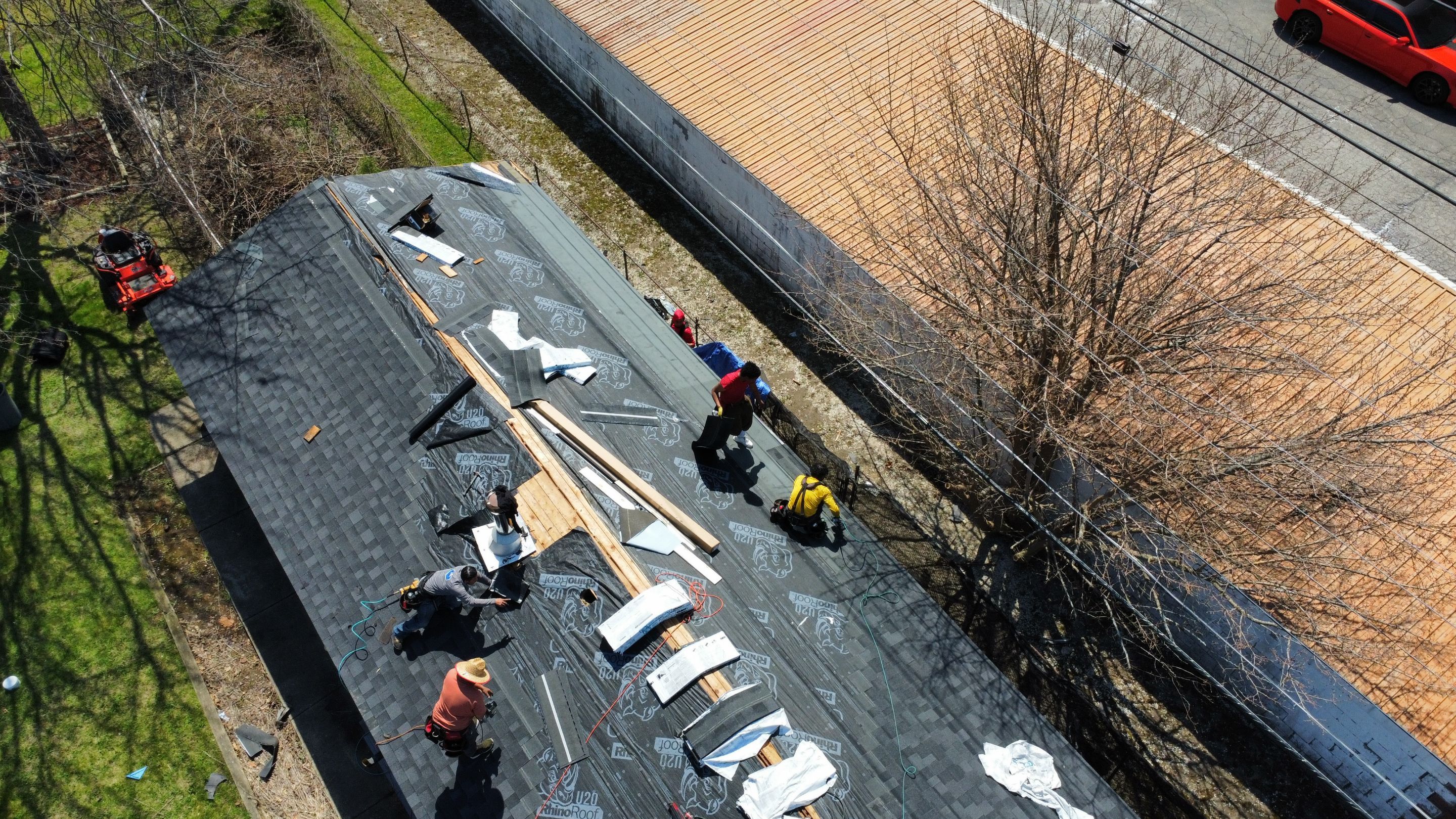 Residential Roofing Installation using IKO DYNASTY - Granite Black by JNR Roofing LLC