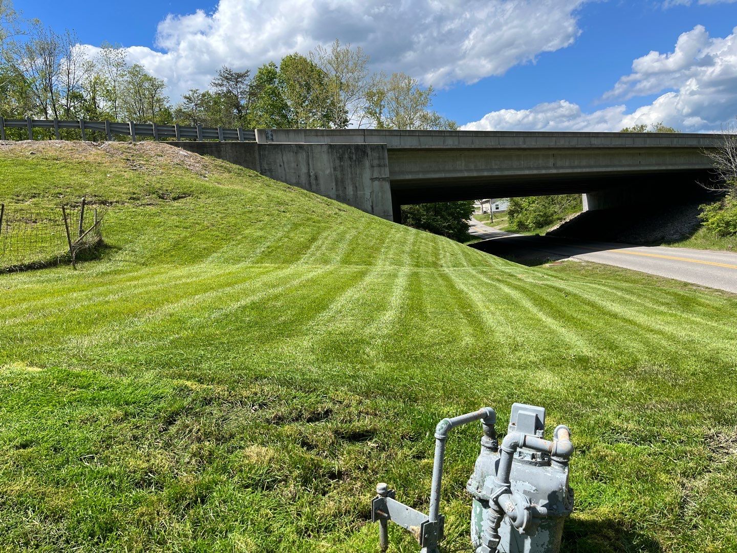 Lawn Mowing using Lawn mower by GrassBusters, Inc.