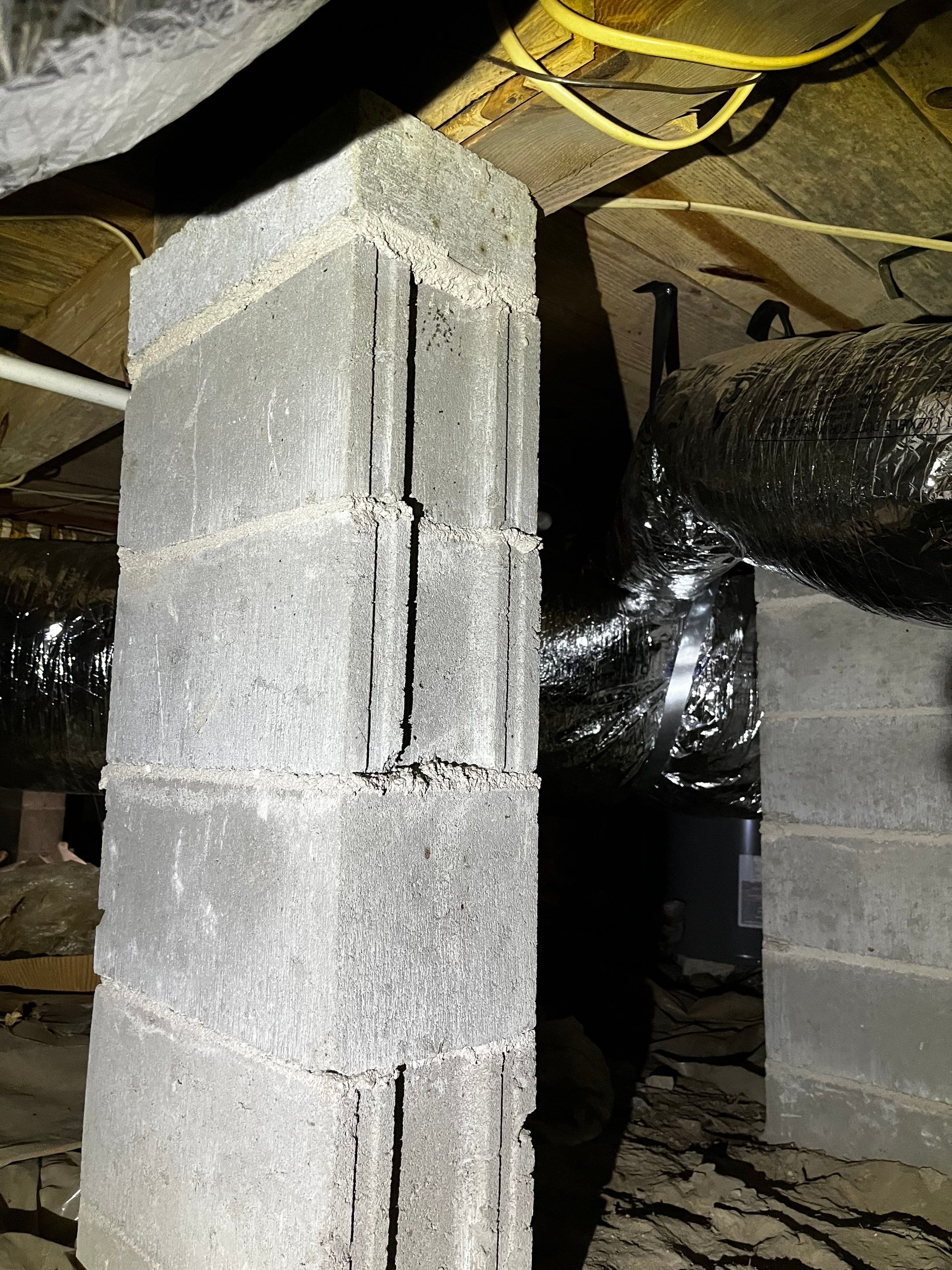 Impact Choice Encapsulation with new piers and crawlspace door. by Impact Crawlspace