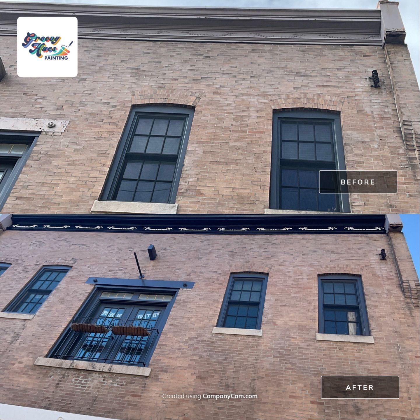 Exterior Refresh at Carriage Court Condominiums in Queen Village by Groovy Hues
