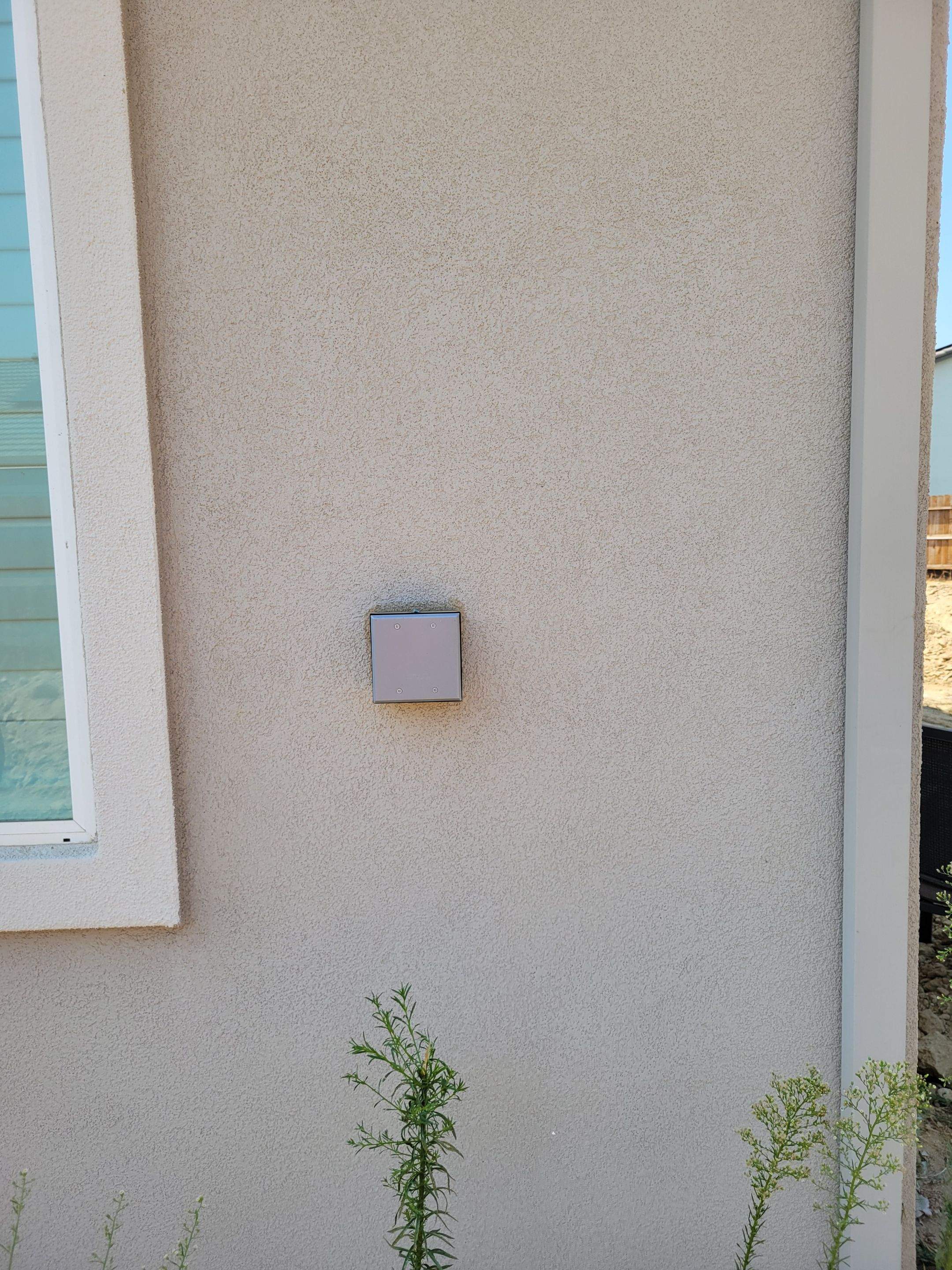 Backyard renovation by Peach Electric Inc