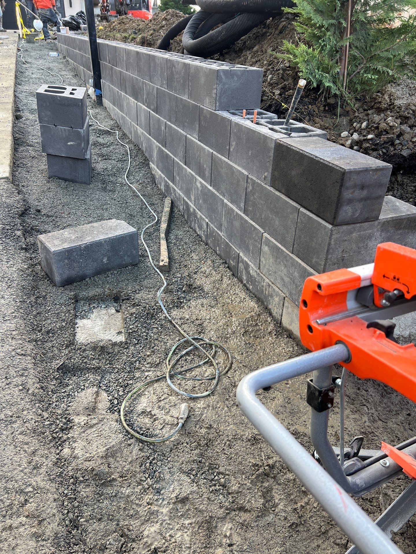 Retaining Wall & Concrete Patch Repair | Everett  by Jireh Asphalt & Concrete Inc 