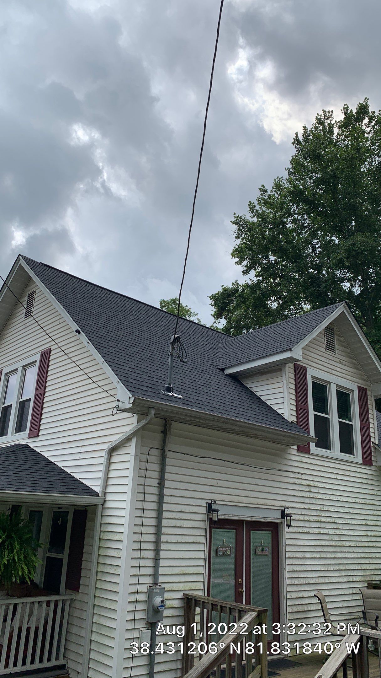 Residential Roofing Installation using Certainteed Landmark Shingles Moire Black Color by Secure Construction Company Inc