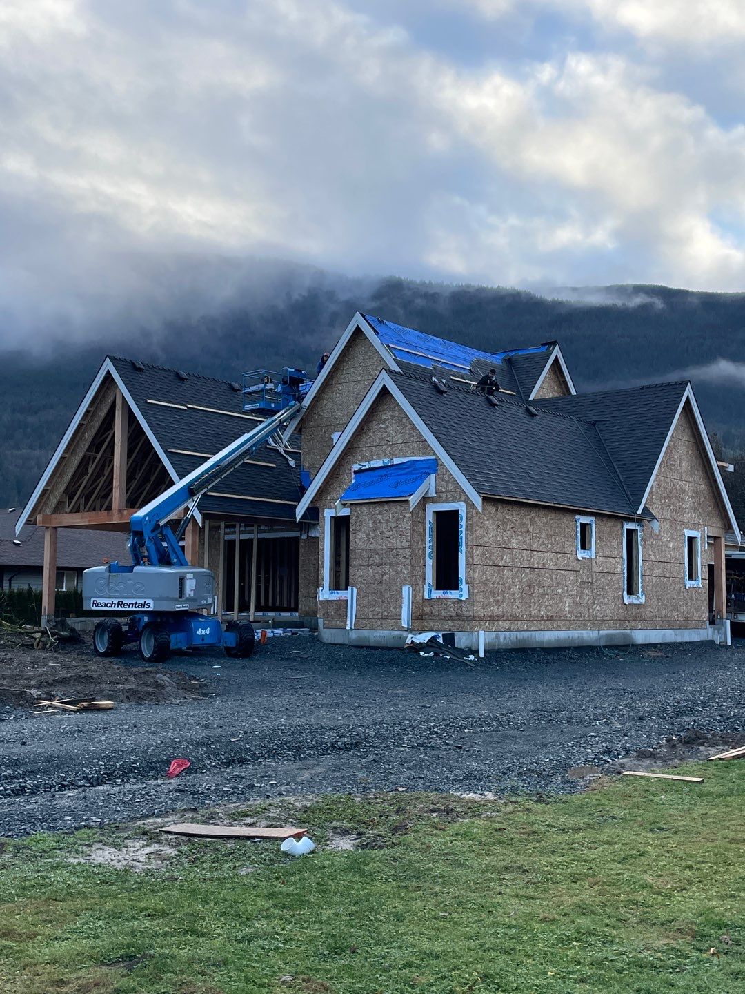 Residential Roofing Installation using Malarky Vista Shingles and Prolok Metal  by Top Notch Roofing Inc