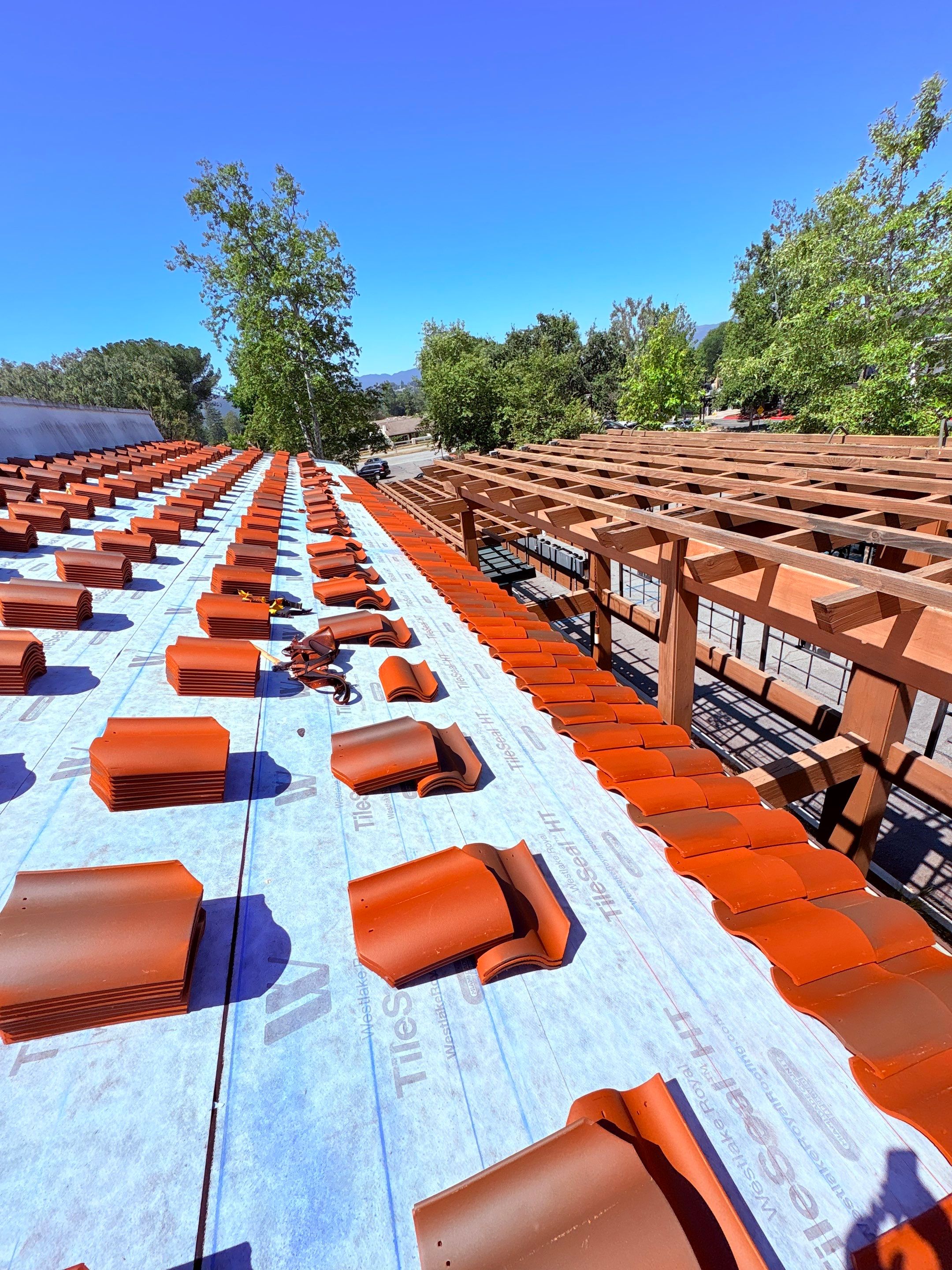 Regency Westlake Shopping Center  by Sanchez Single Ply Roofing