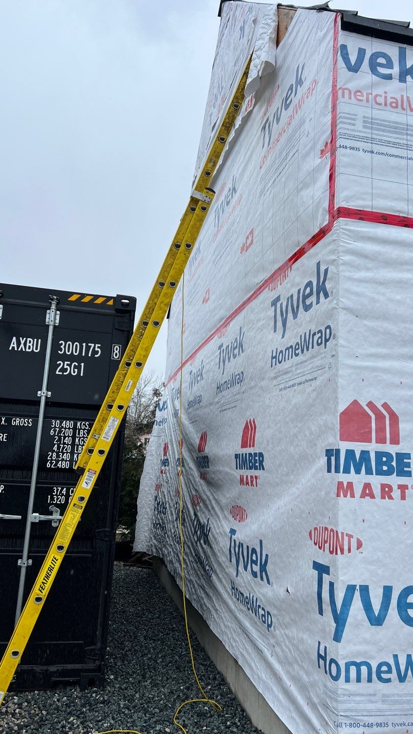 Residential Roofing and siding Installation using 12" Prolok metal  by Top Notch Roofing Inc