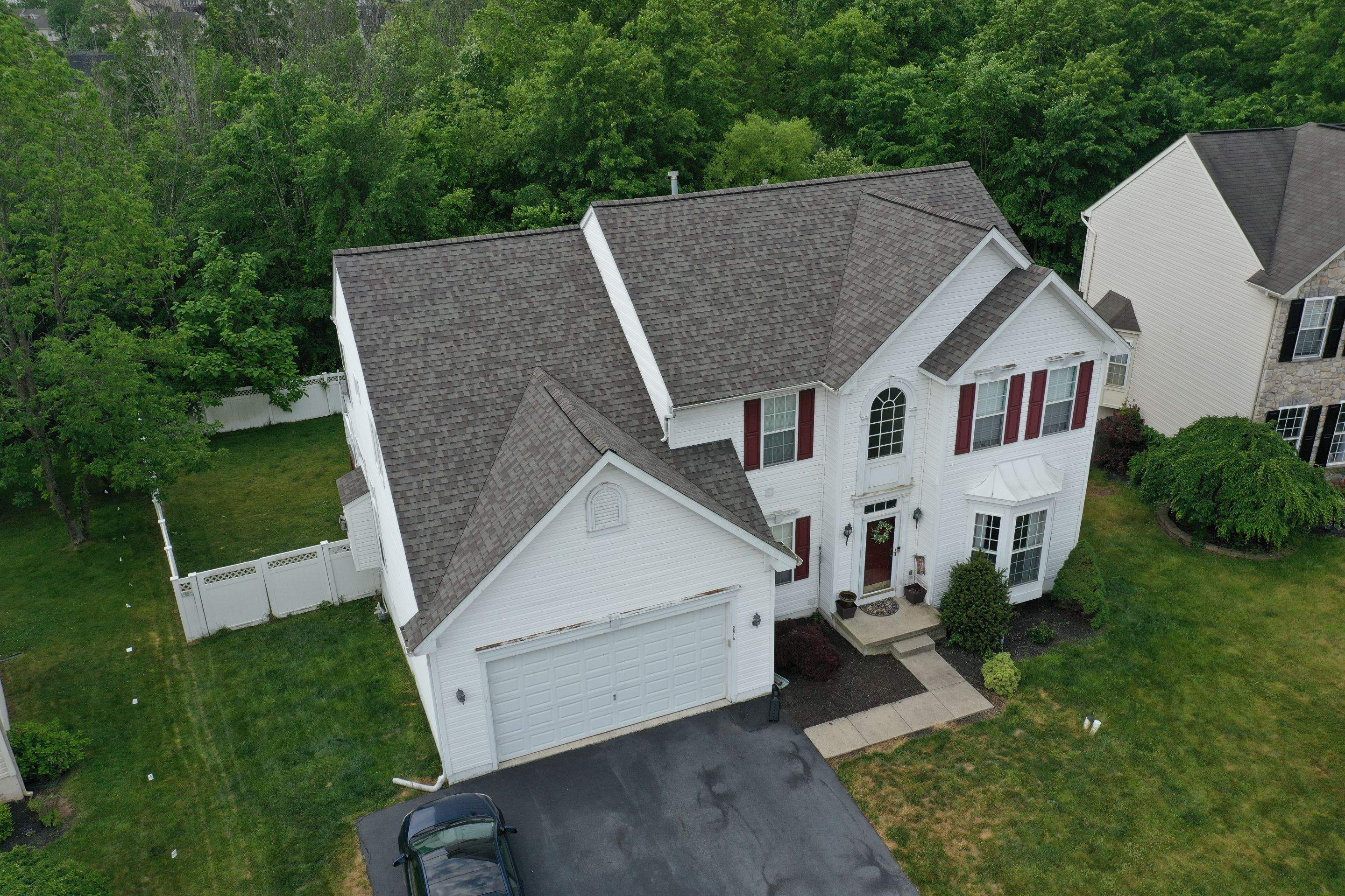 Roofing Installation using CertainTeed Landmark - Weathered Wood by Storm Guard of Ches-Mont PA