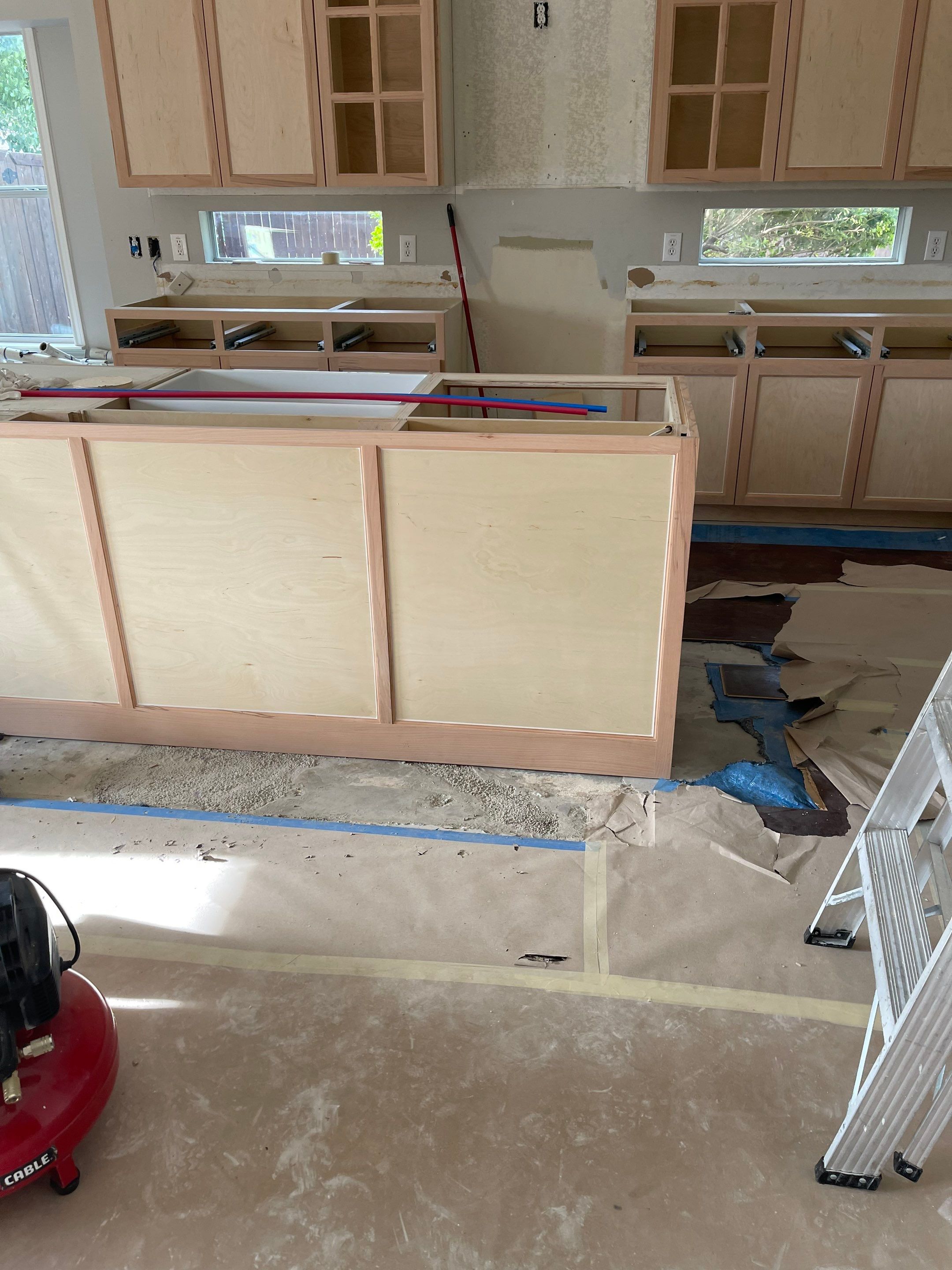 Custom cabinetry Kitchen Remodel by SLM General Contractors & Roofing